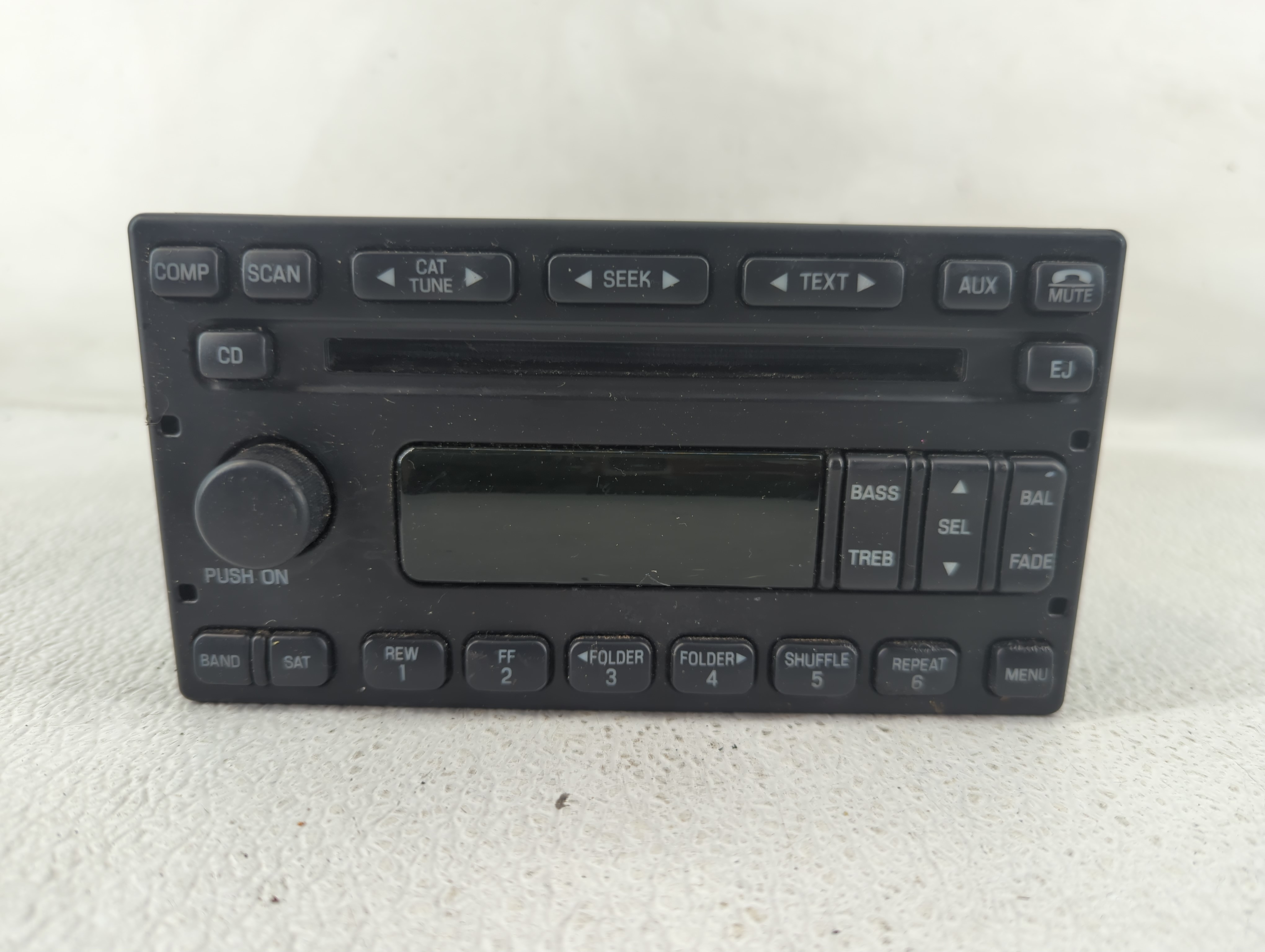 Mercedes-benz E350 Am Fm Cd Player Radio Receiver 1199054 - Oemusedautoparts1.com