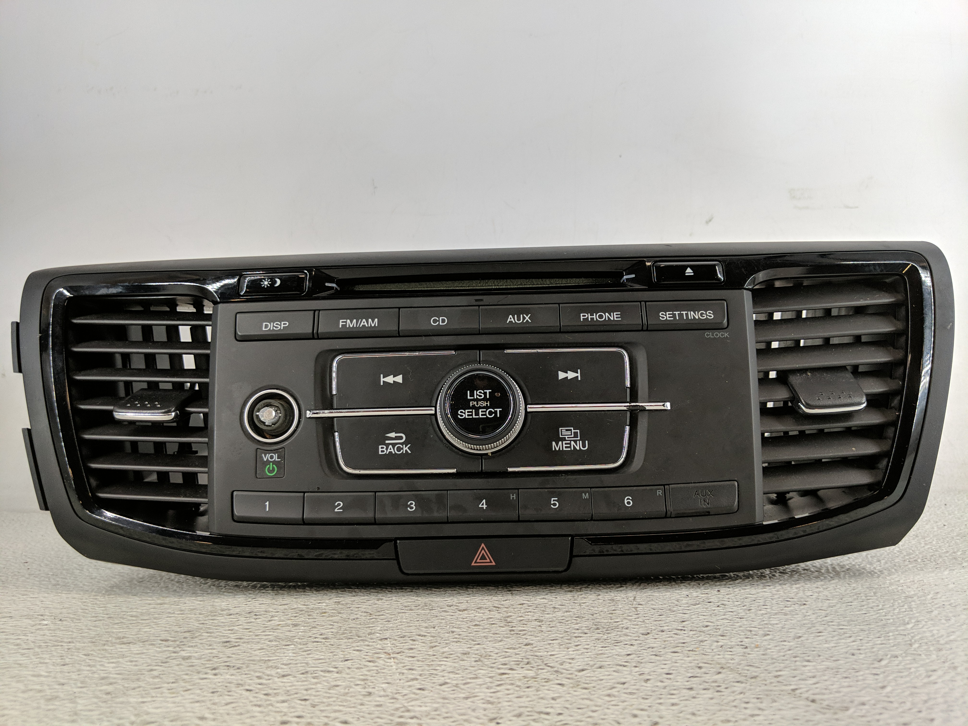 2016-2017 Honda Accord Am Fm Cd Player Radio Receiver 1199066 - Oemusedautoparts1.com