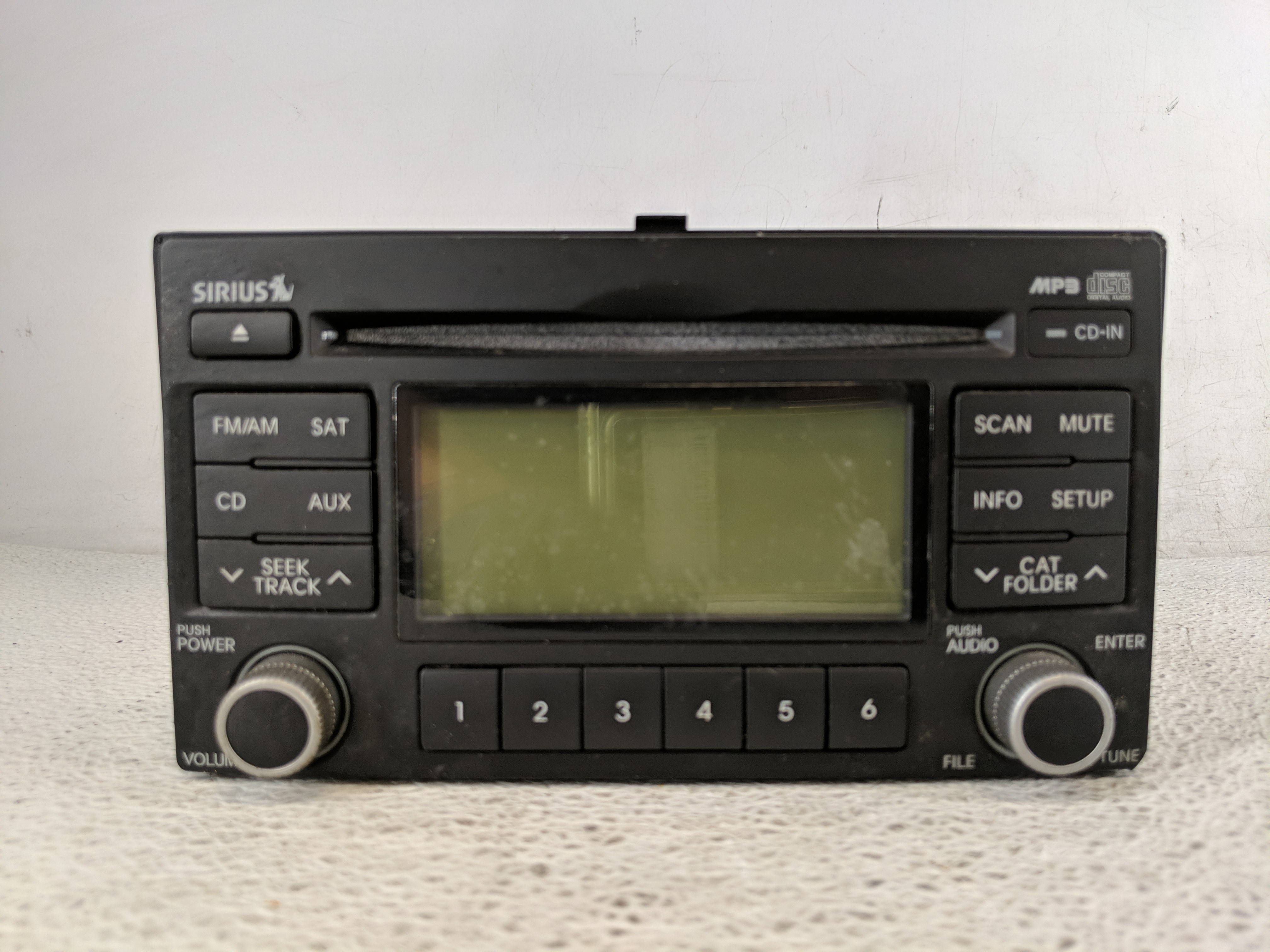 2005-2010 Kia Sportage Am Fm Cd Player Radio Receiver 1199070 - Oemusedautoparts1.com