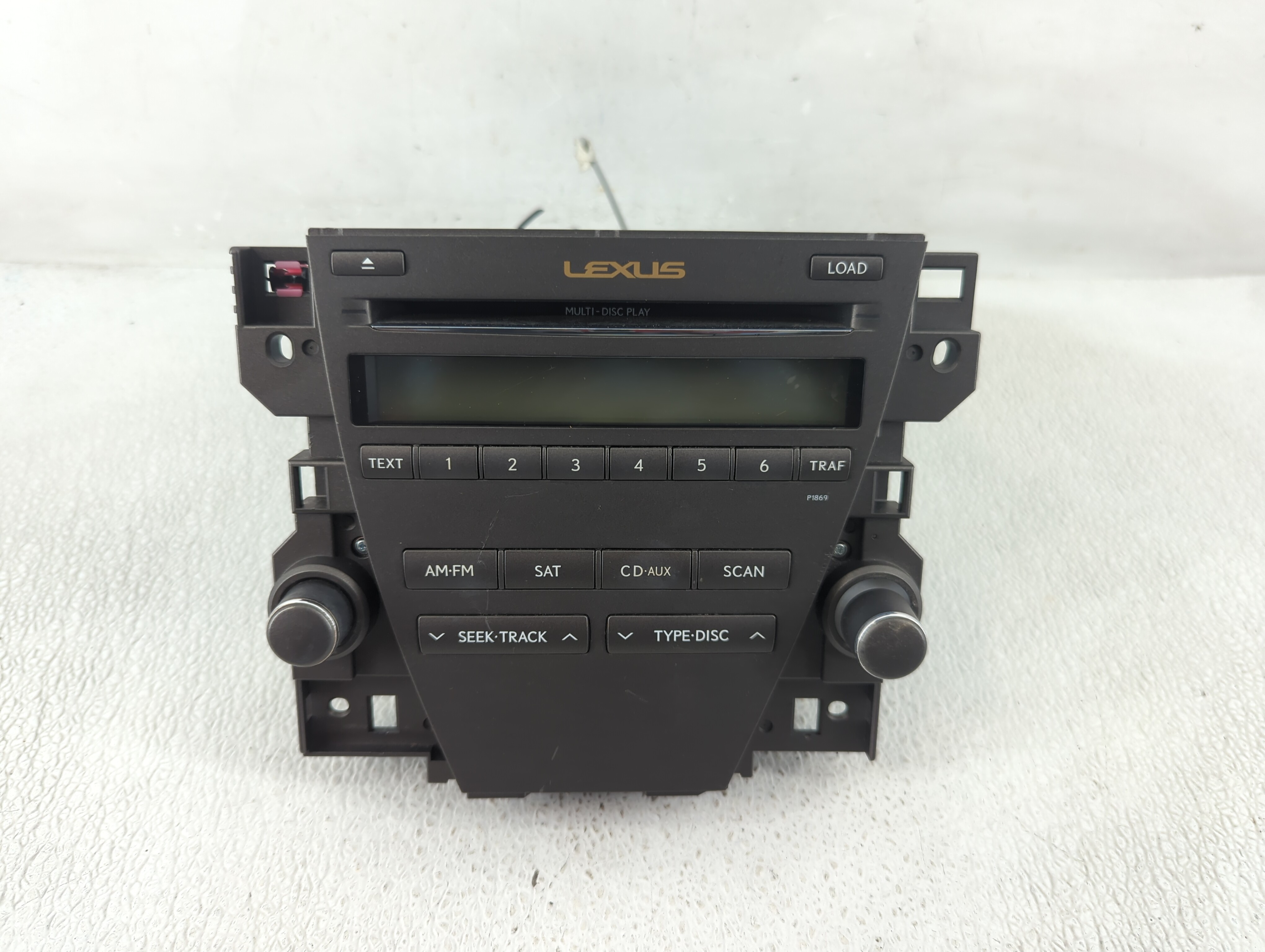 2010-2012 Lexus Es350 Am Fm Cd Player Radio Receiver 1199113 - Oemusedautoparts1.com