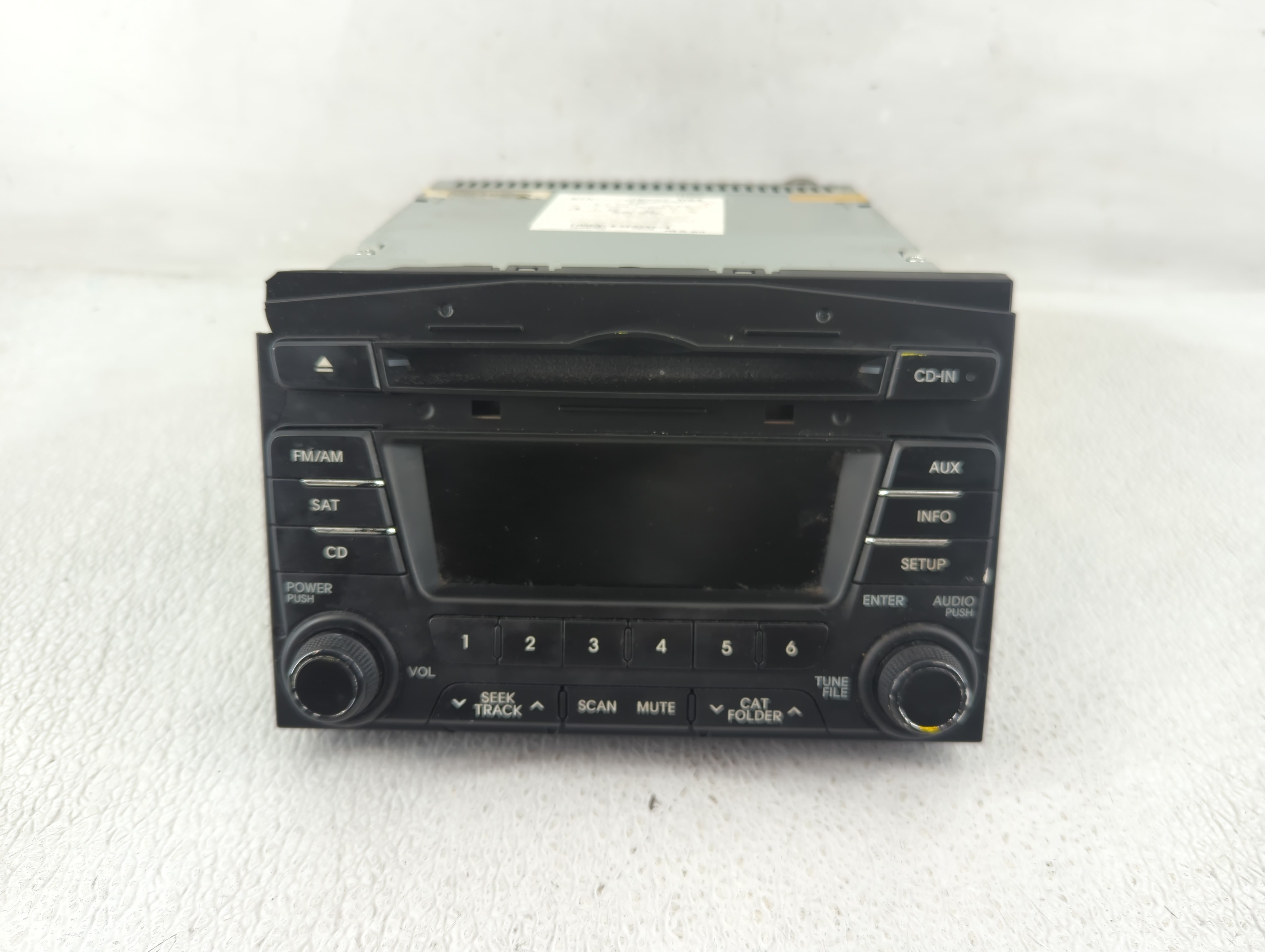 2011-2013 Kia Optima Am Fm Cd Player Radio Receiver 1199122 - Oemusedautoparts1.com
