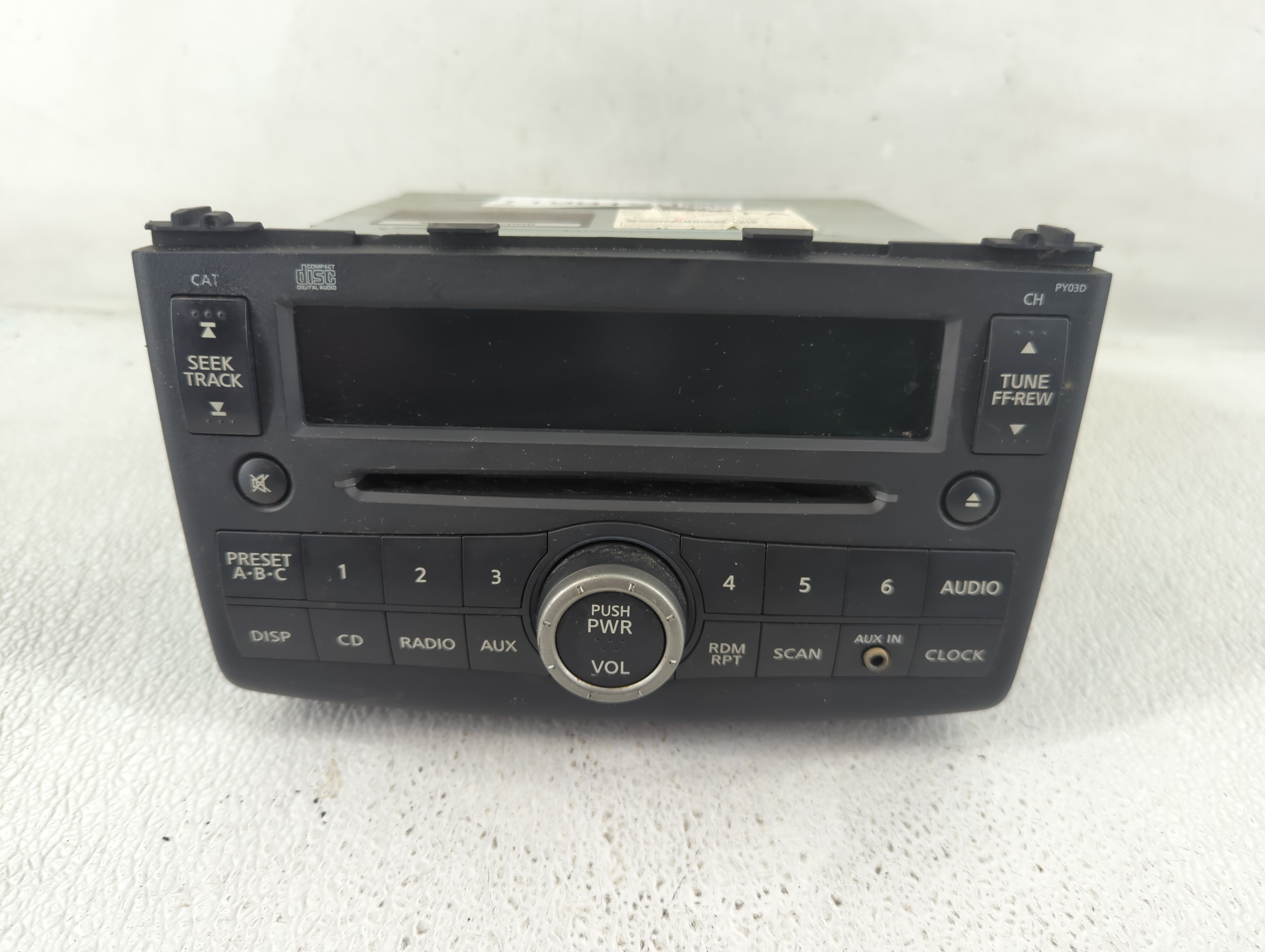 2009-2010 Nissan Rogue Am Fm Cd Player Radio Receiver 1199129 - Oemusedautoparts1.com