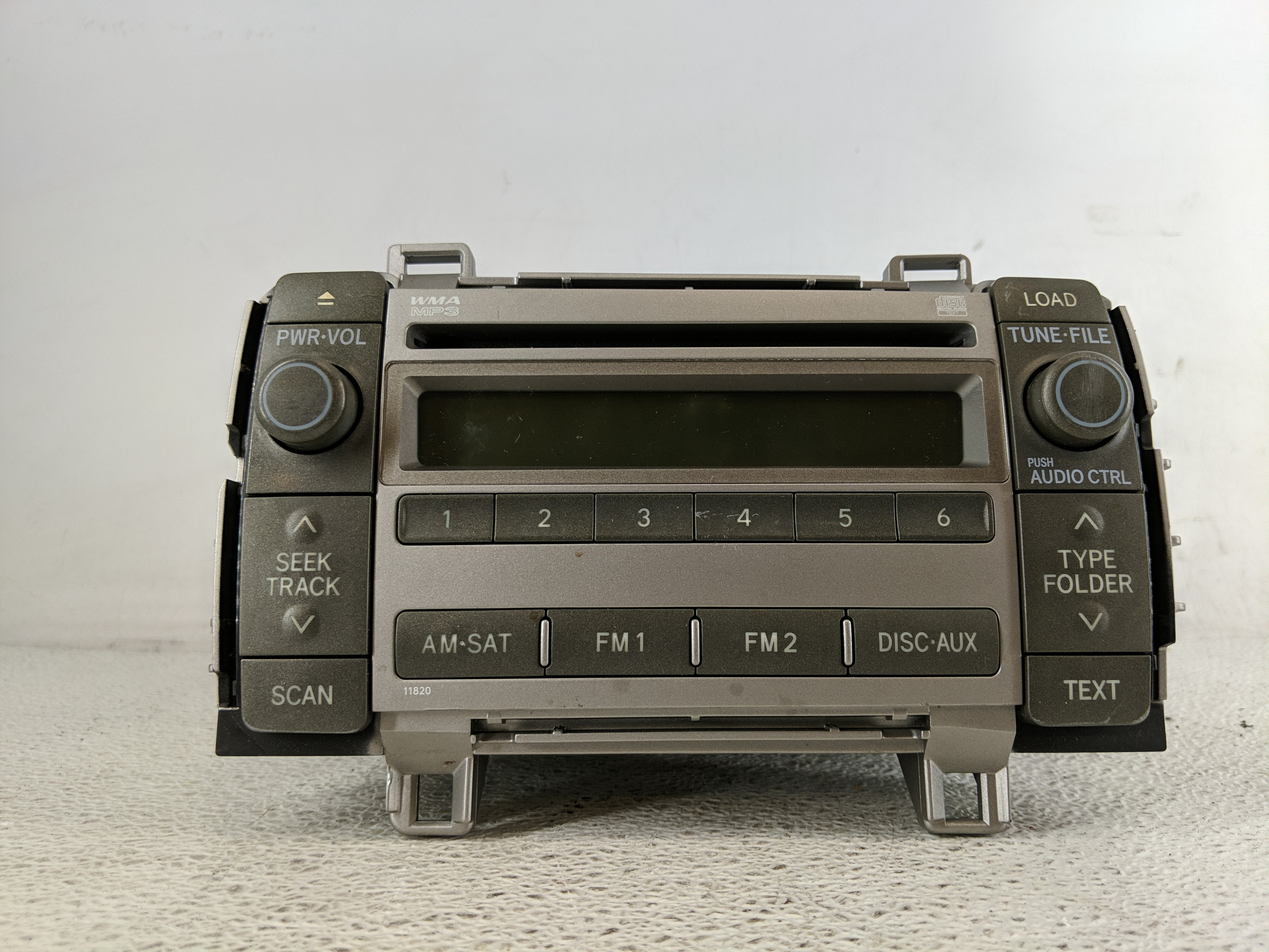 2009-2010 Toyota Matrix Am Fm Cd Player Radio Receiver 1199182 - Oemusedautoparts1.com