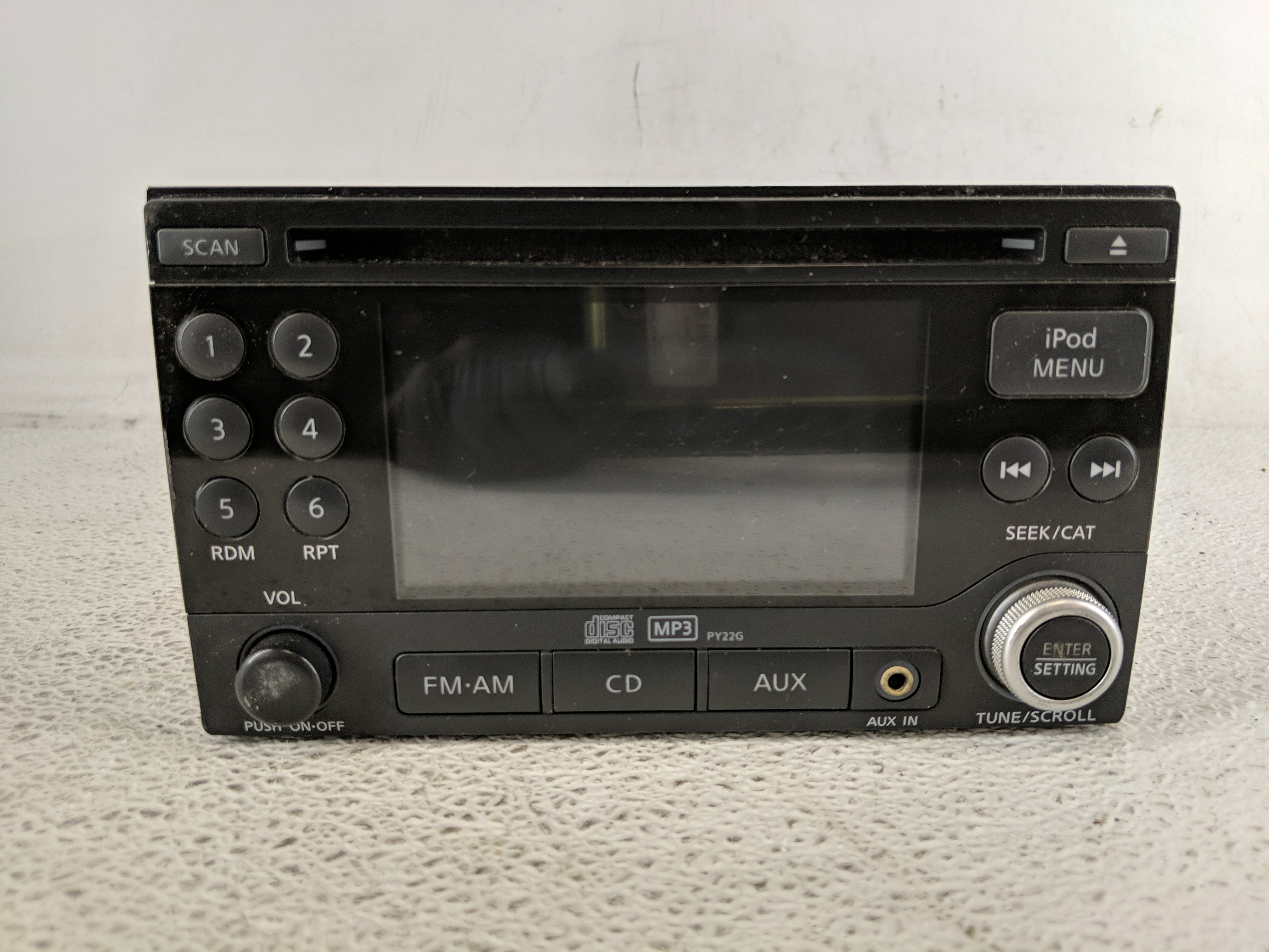2011-2012 Nissan Rogue Am Fm Cd Player Radio Receiver 1199187 - Oemusedautoparts1.com