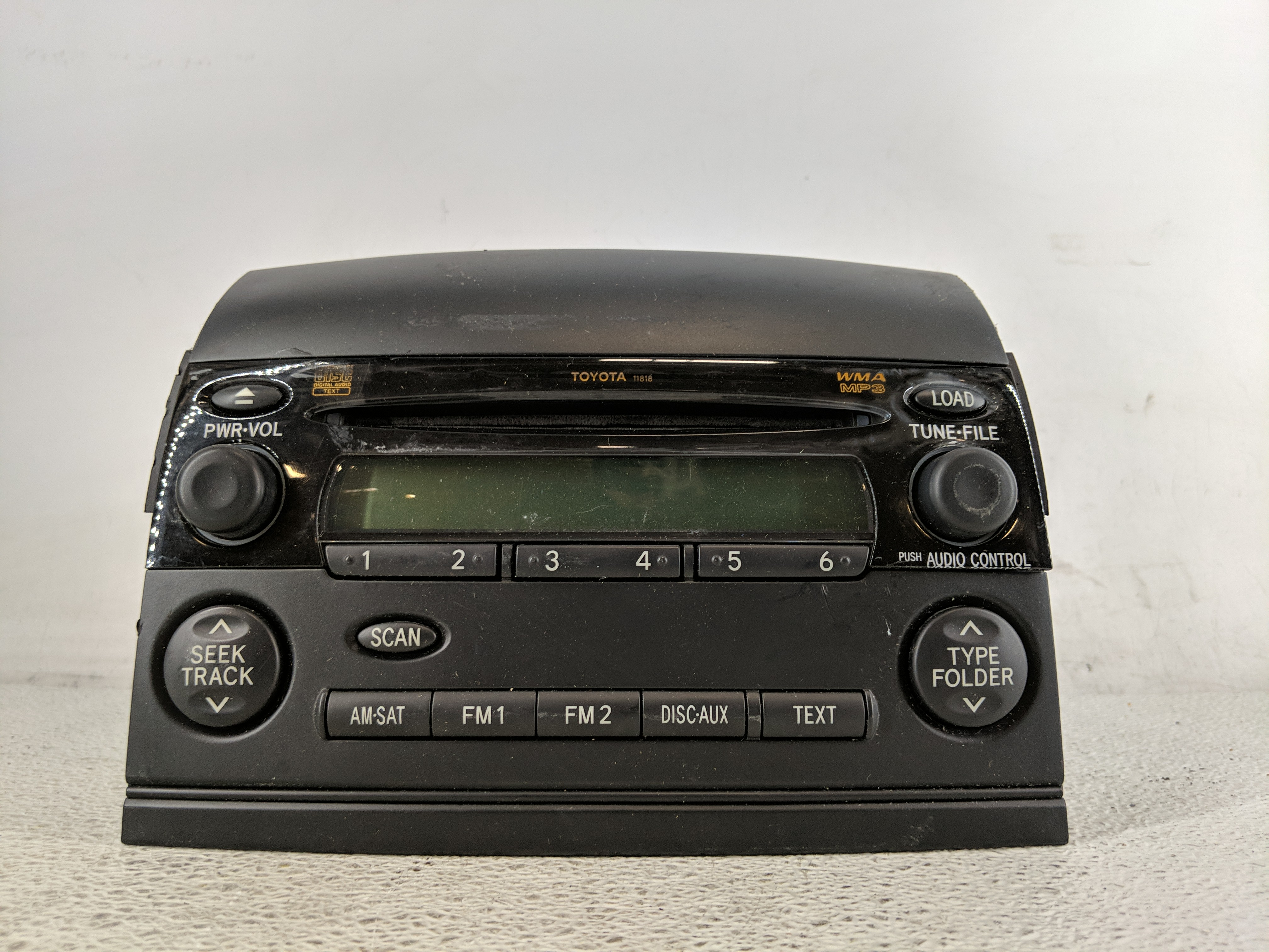 2006-2007 Toyota Sienna Am Fm Cd Player Radio Receiver 1199198 - Oemusedautoparts1.com