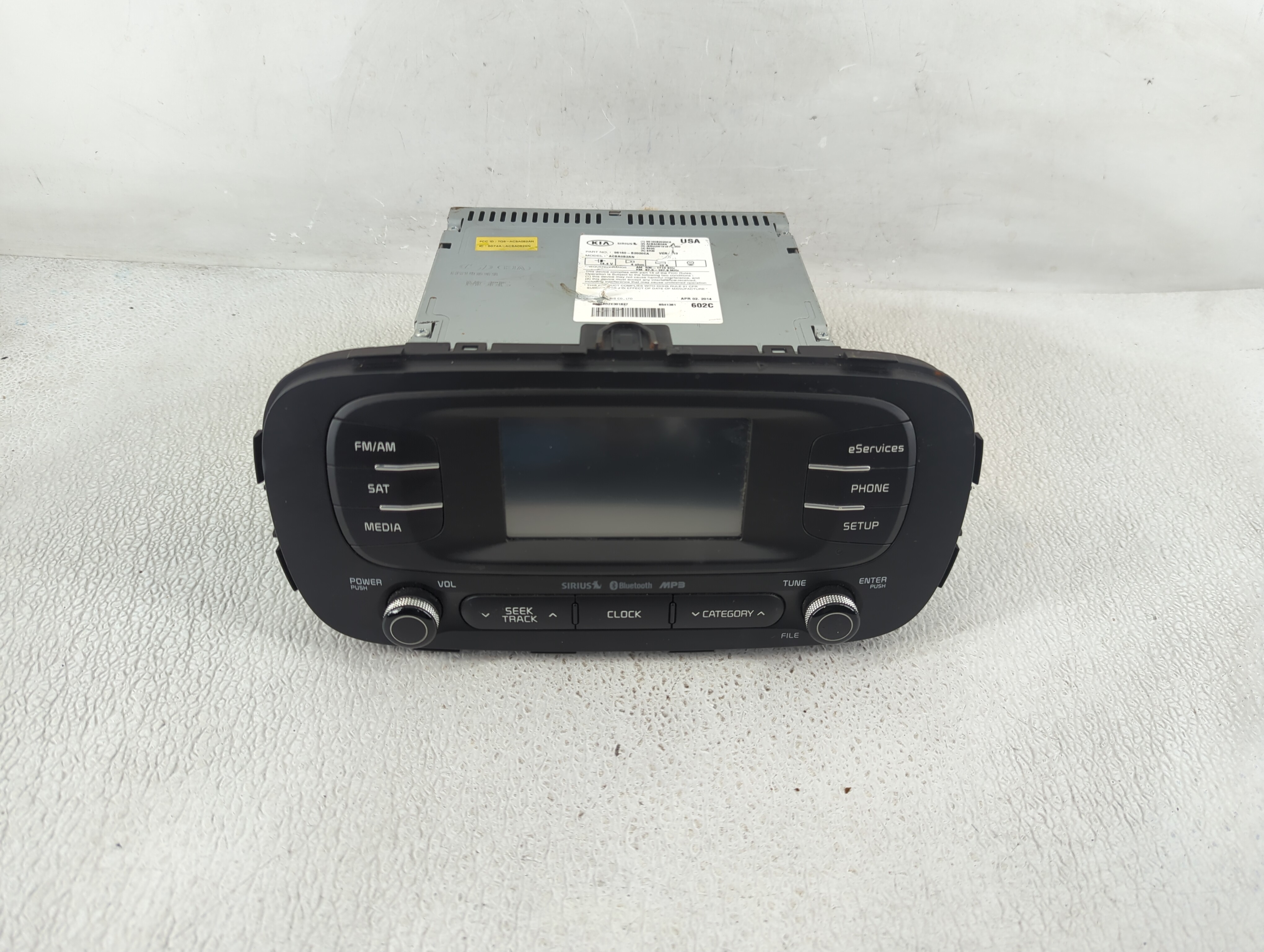 2014-2016 Kia Soul Am Fm Cd Player Radio Receiver 1199238 - Oemusedautoparts1.com