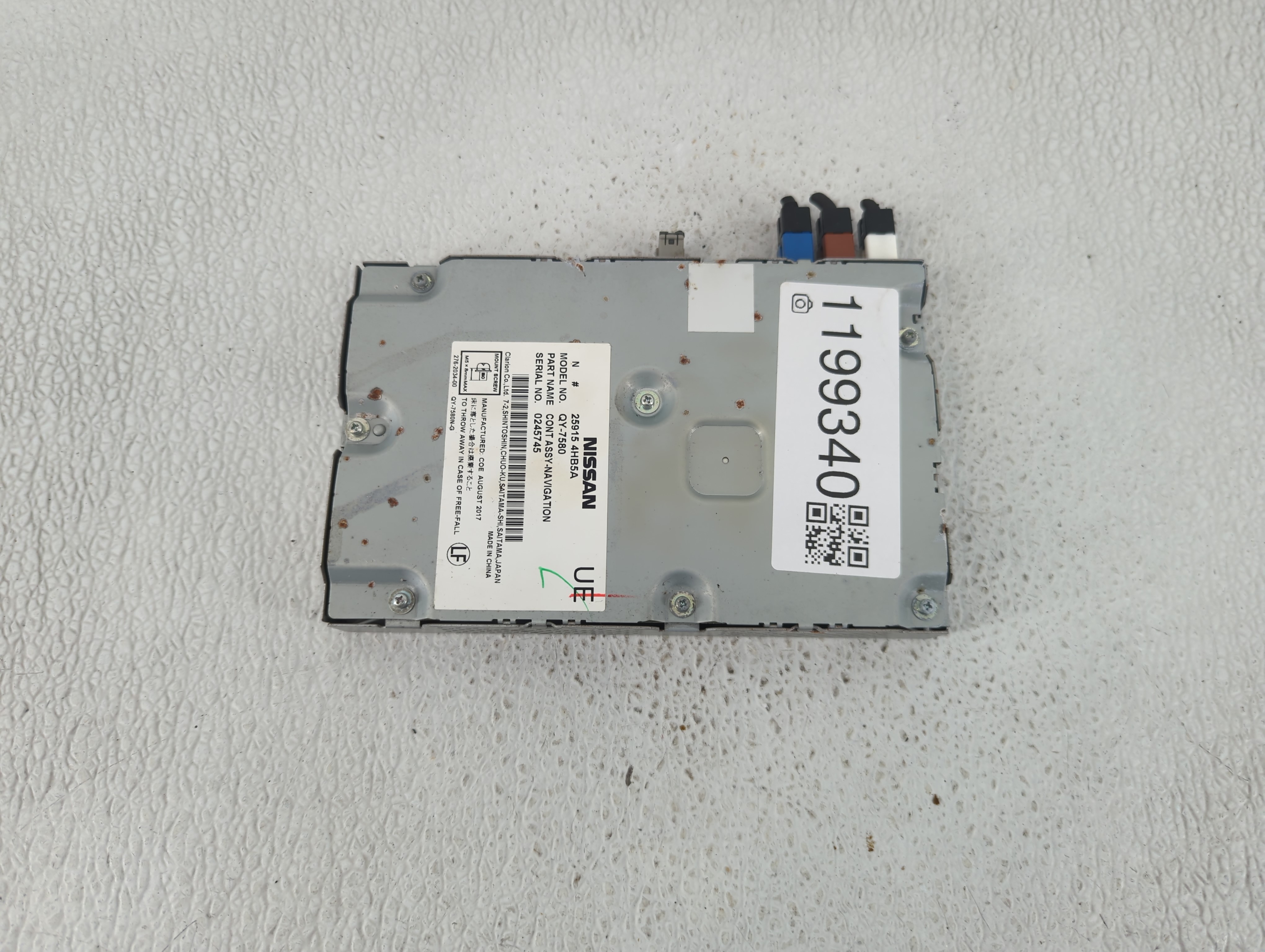2016-2019 Infiniti Q50 Engine Control Computer Ecu Pcm Ecm Pcu Oem 1199340 - Oemusedautoparts1.com