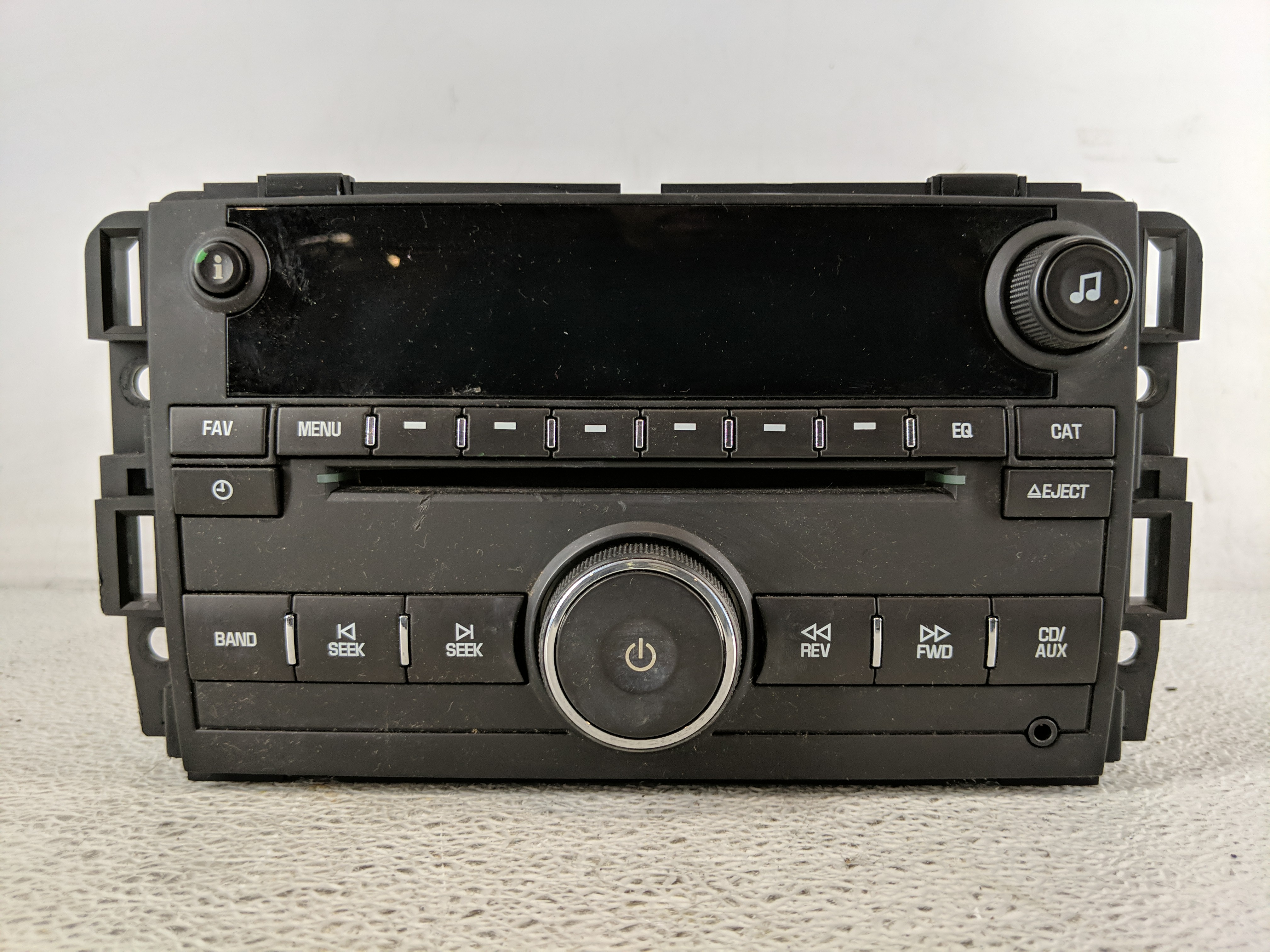 2009-2012 Buick Enclave Am Fm Cd Player Radio Receiver 1199357 - Oemusedautoparts1.com