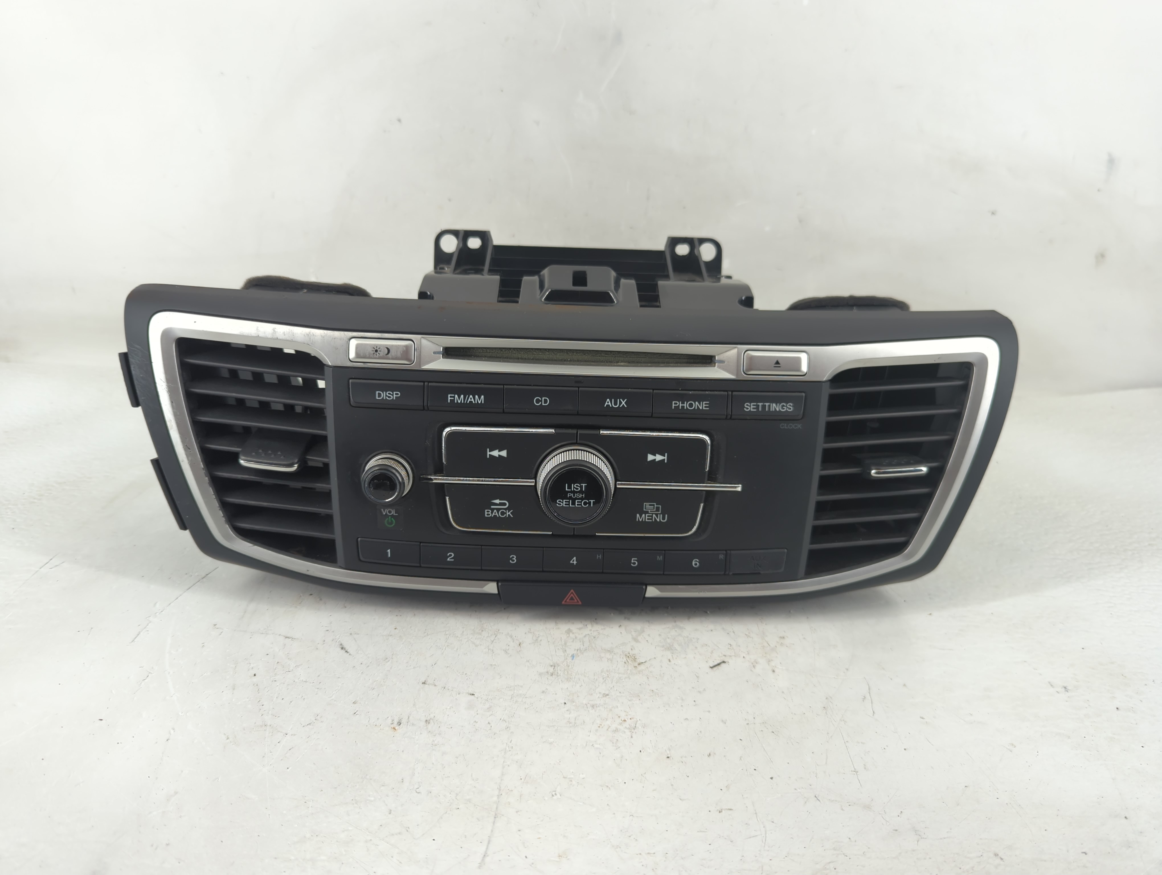 2013-2015 Honda Accord Am Fm Cd Player Radio Receiver 1199371 - Oemusedautoparts1.com