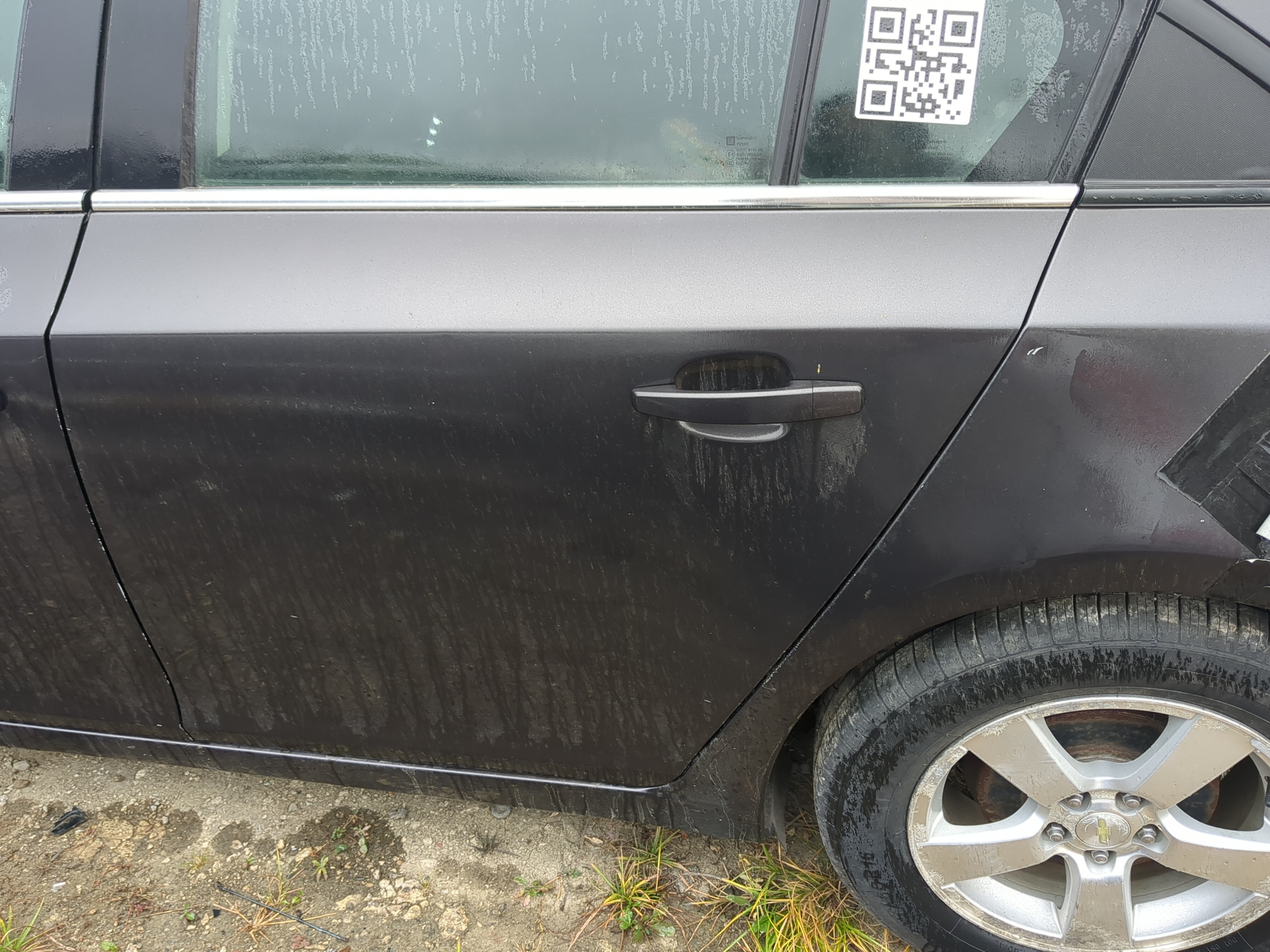 Picture of 2012-2015 Chevrolet Cruze Driver Rear Door Oem 1199627