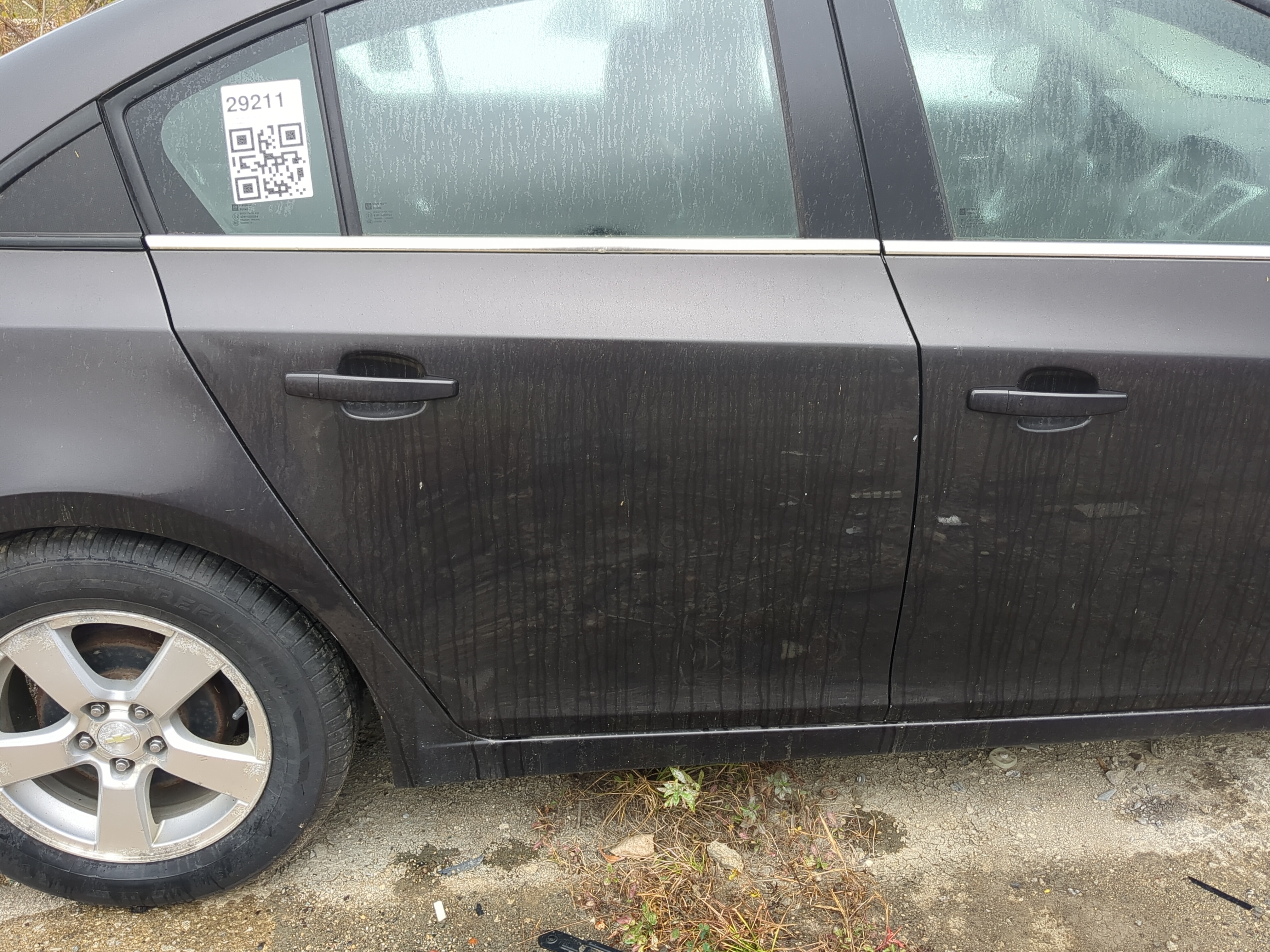 Picture of 2012-2015 Chevrolet Cruze Passenger Rear Door Oem 1199629