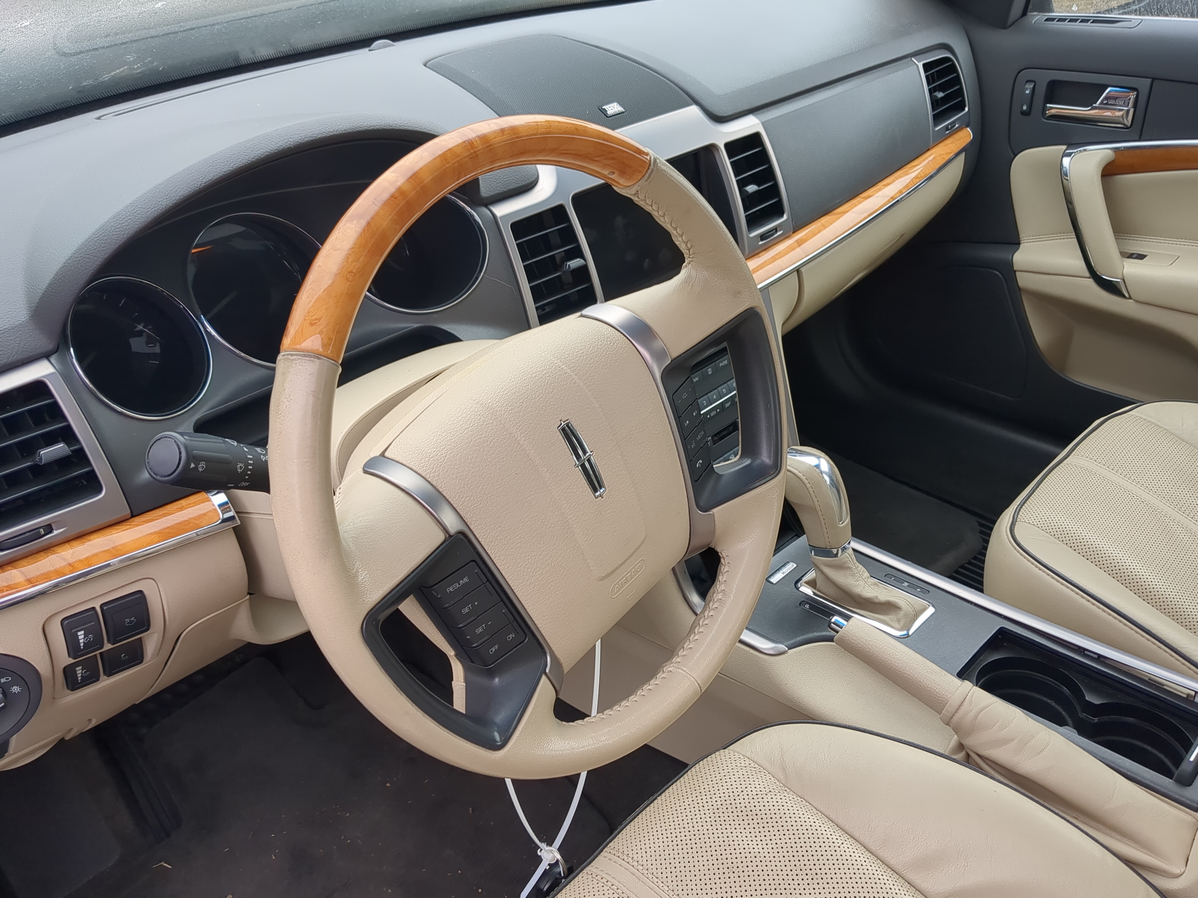 2010-2012 Lincoln Mkz Air Bag Driver Left Steering Wheel Mounted 1199917 - Oemusedautoparts1.com
