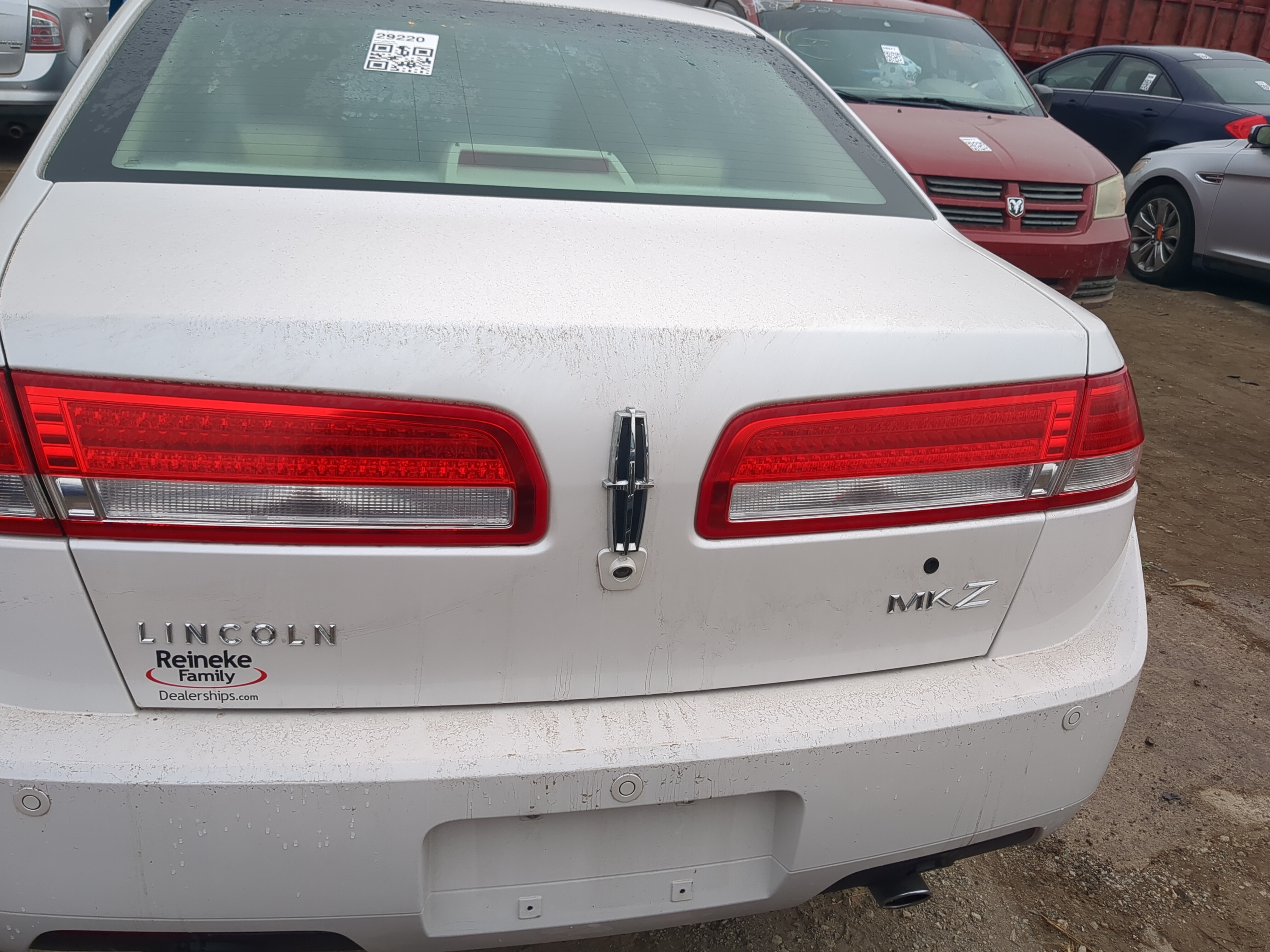 2010-2012 Lincoln Mkz Trunk/decklid/hatch/tailgate Oem 1199951 - Oemusedautoparts1.com