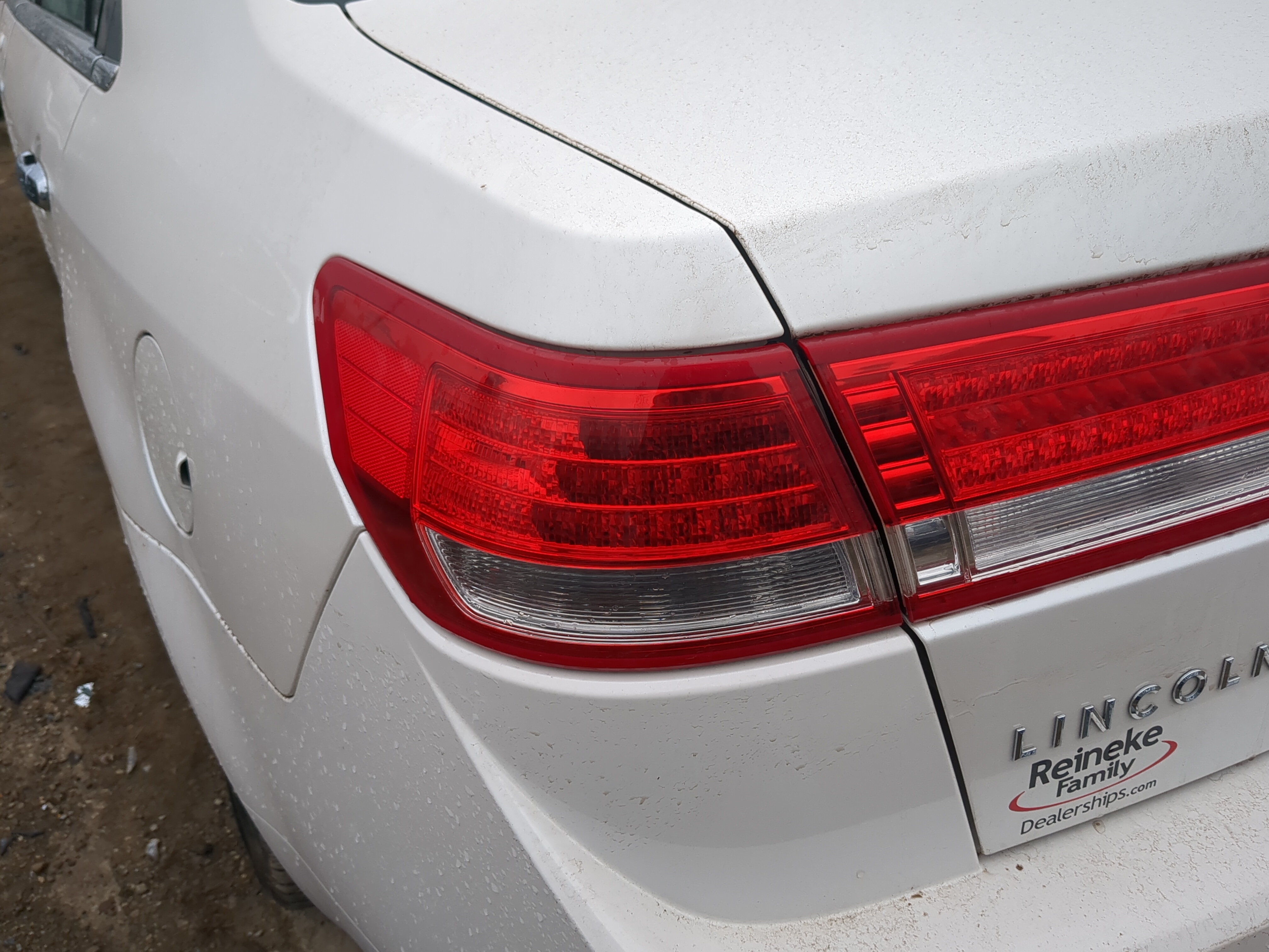 Picture of 2010-2012 Lincoln Mkz Driver Left Side Tail Light Taillight Oem 1199978