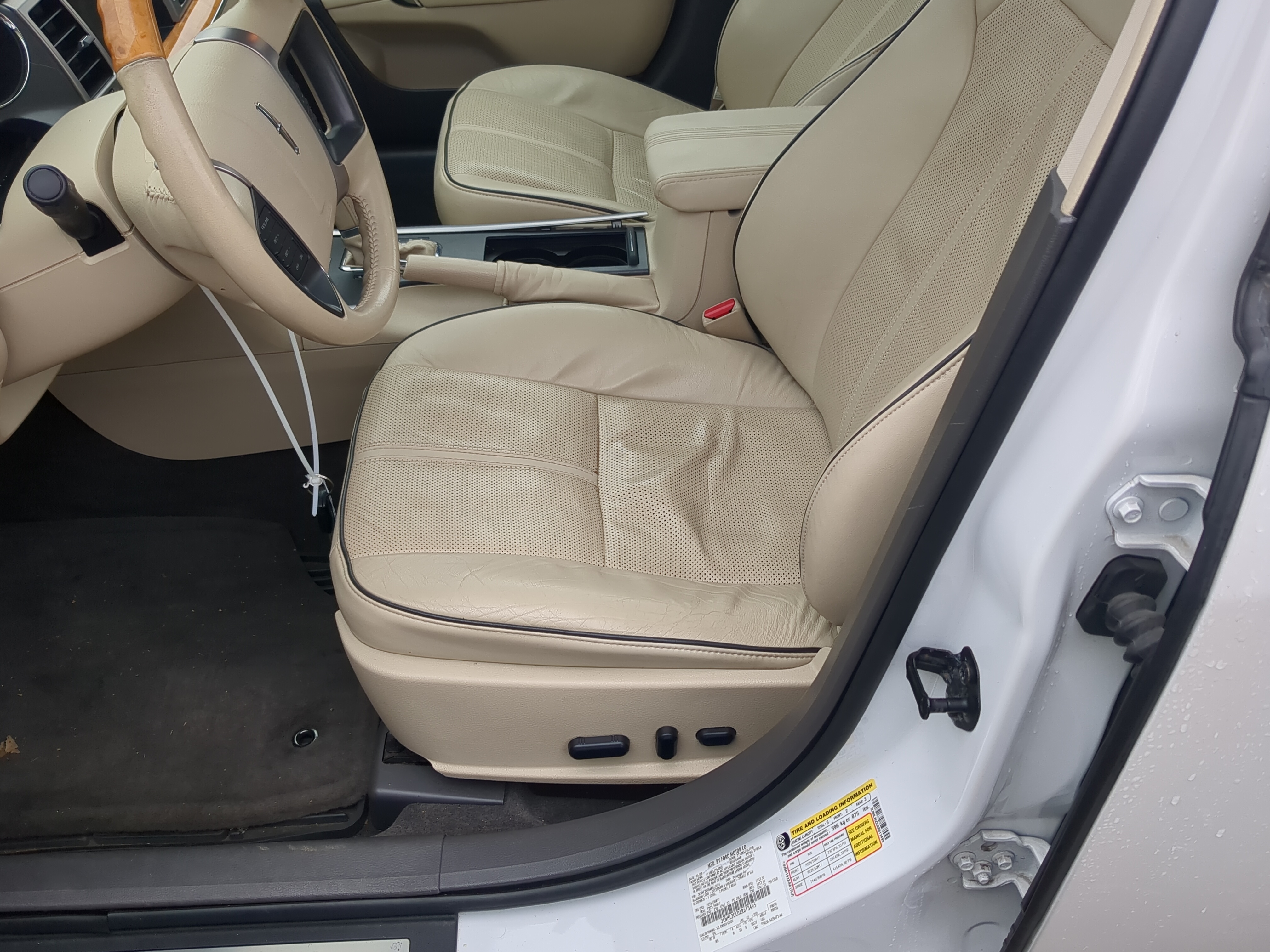 2010-2010 Lincoln Mkz Driver Front Seat Oem 1200040 - Oemusedautoparts1.com