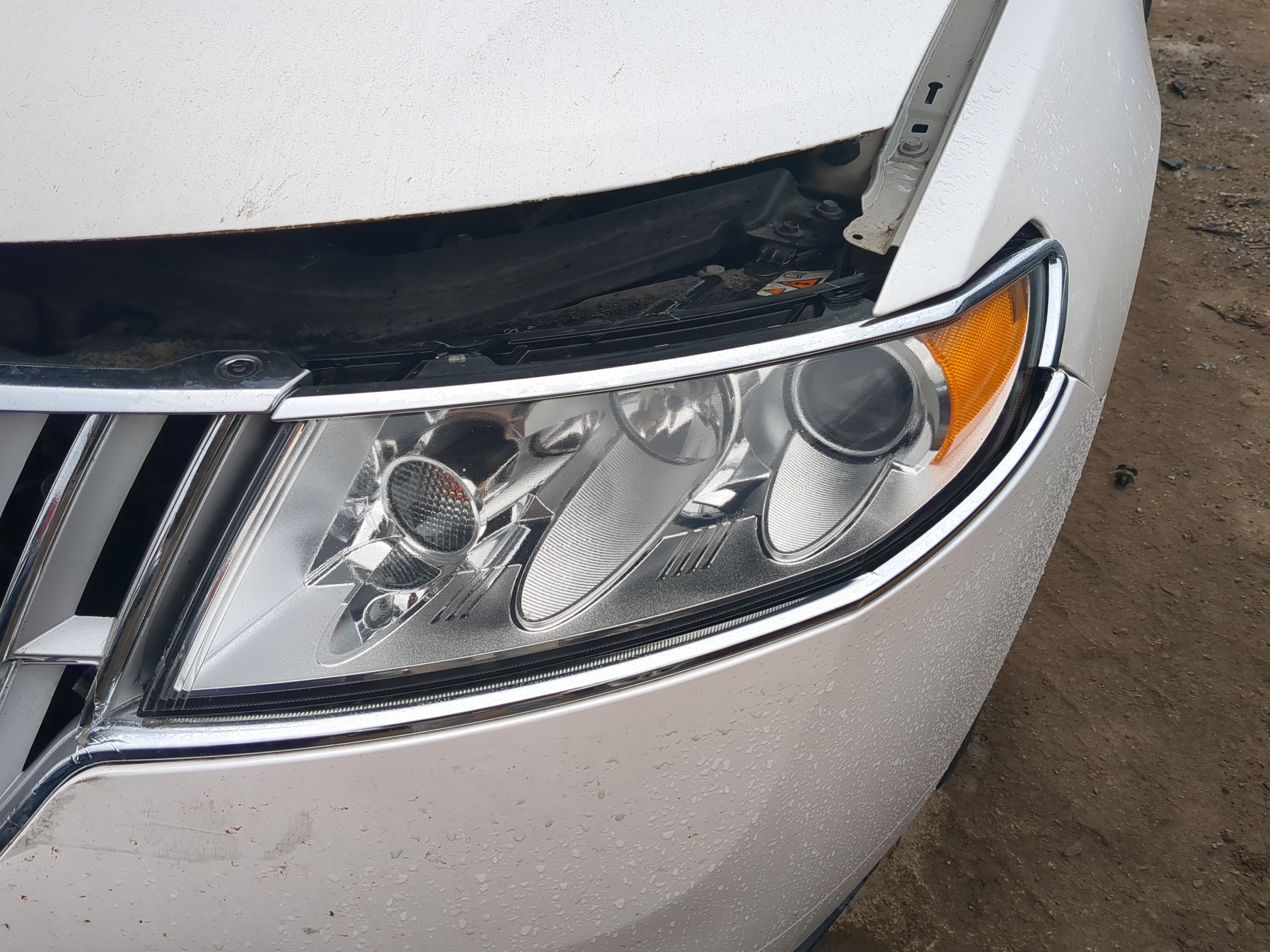 2010-2012 Lincoln Mkz Driver Left Oem Head Light Headlight Lamp 1200093 - Oemusedautoparts1.com