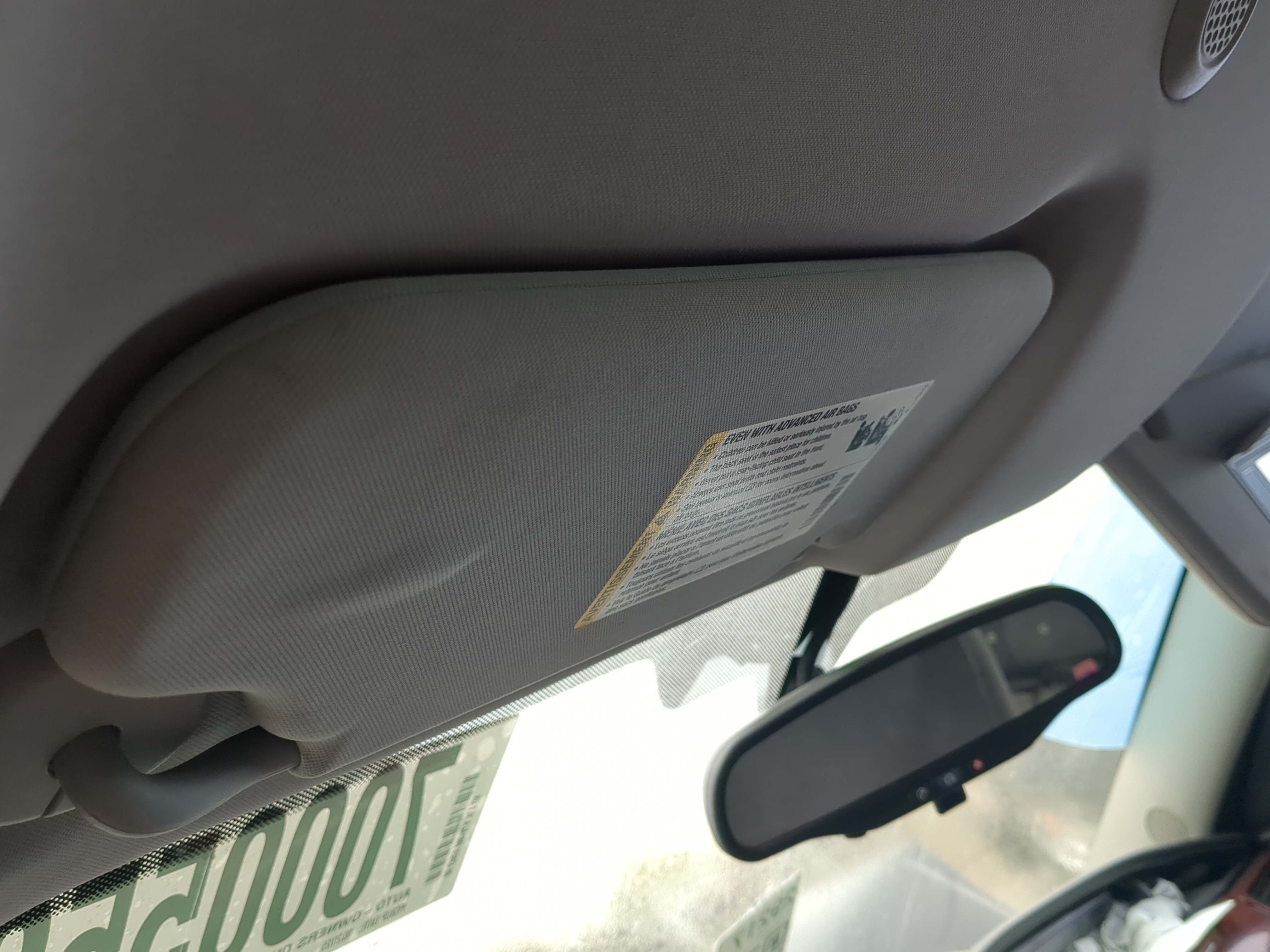 Picture of 2006-2016 Chevrolet Impala Driver Sun Visor Mirror Left Sunvisor 1200213