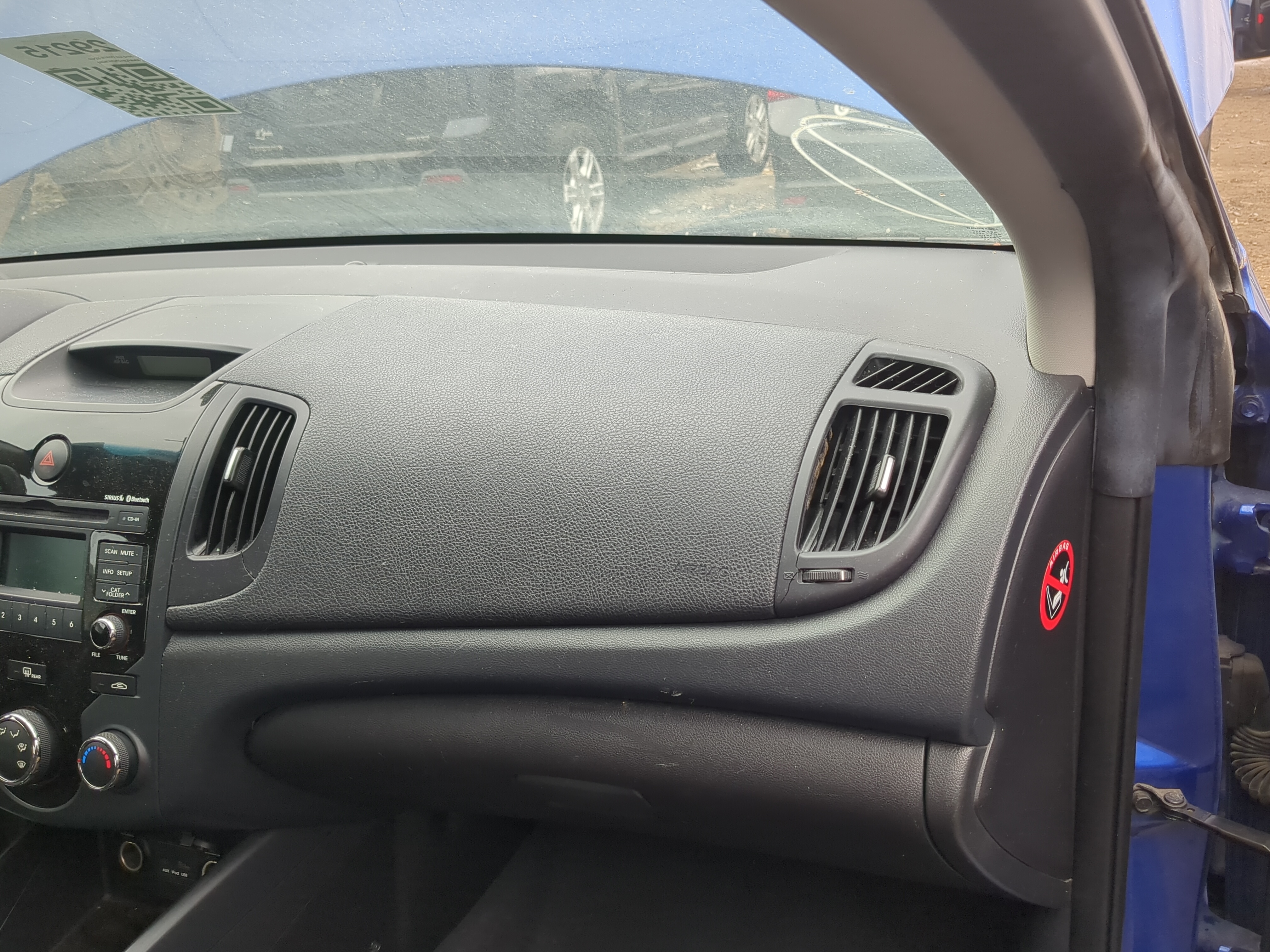 2010-2013 Kia Forte Koup Air Bag Passenger Right Dashboard Oem 1200247 - Oemusedautoparts1.com