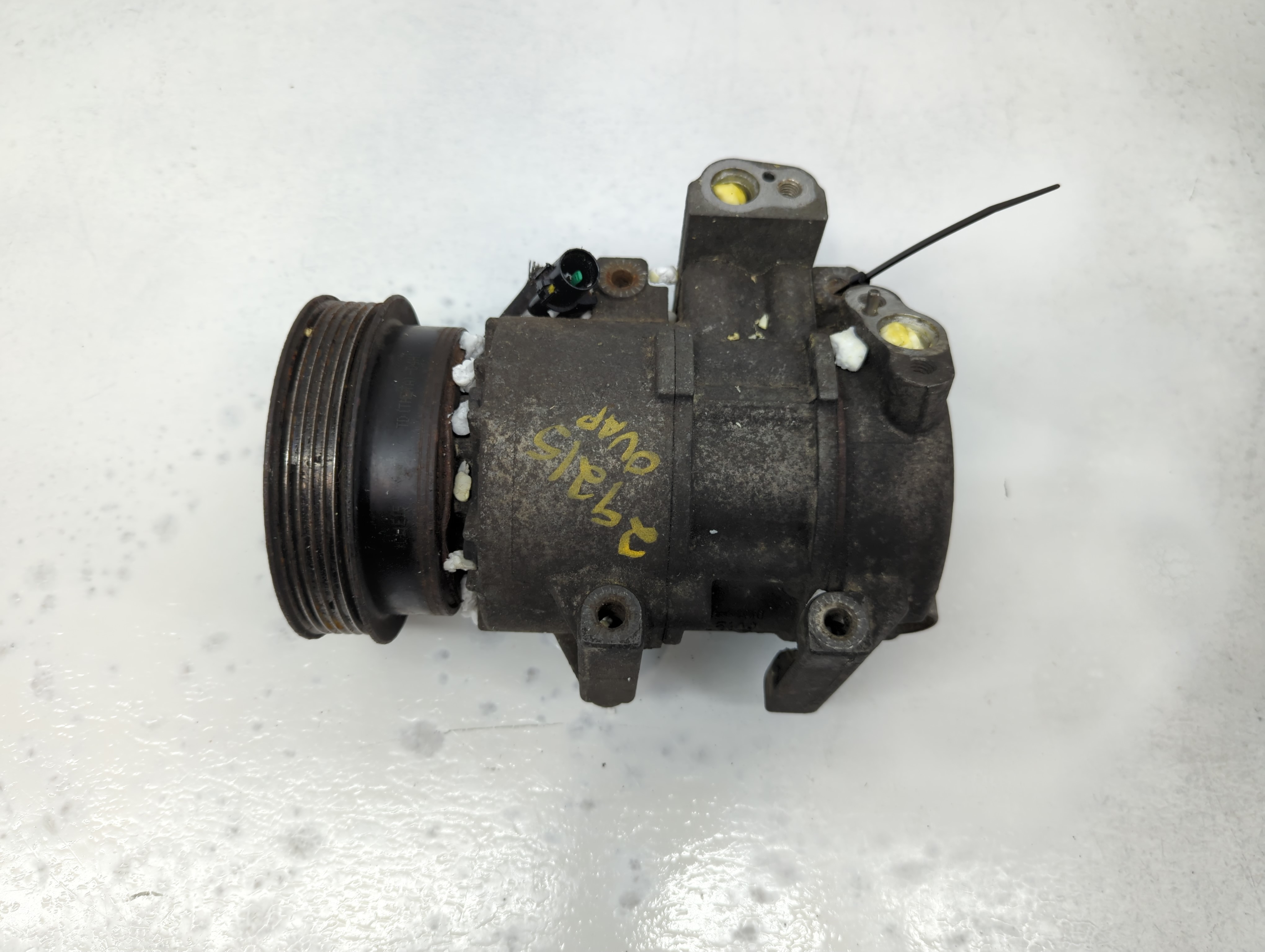 2010-2013 Kia Forte Koup Air Conditioning A/c Ac Compressor Oem 1200257 - Oemusedautoparts1.com