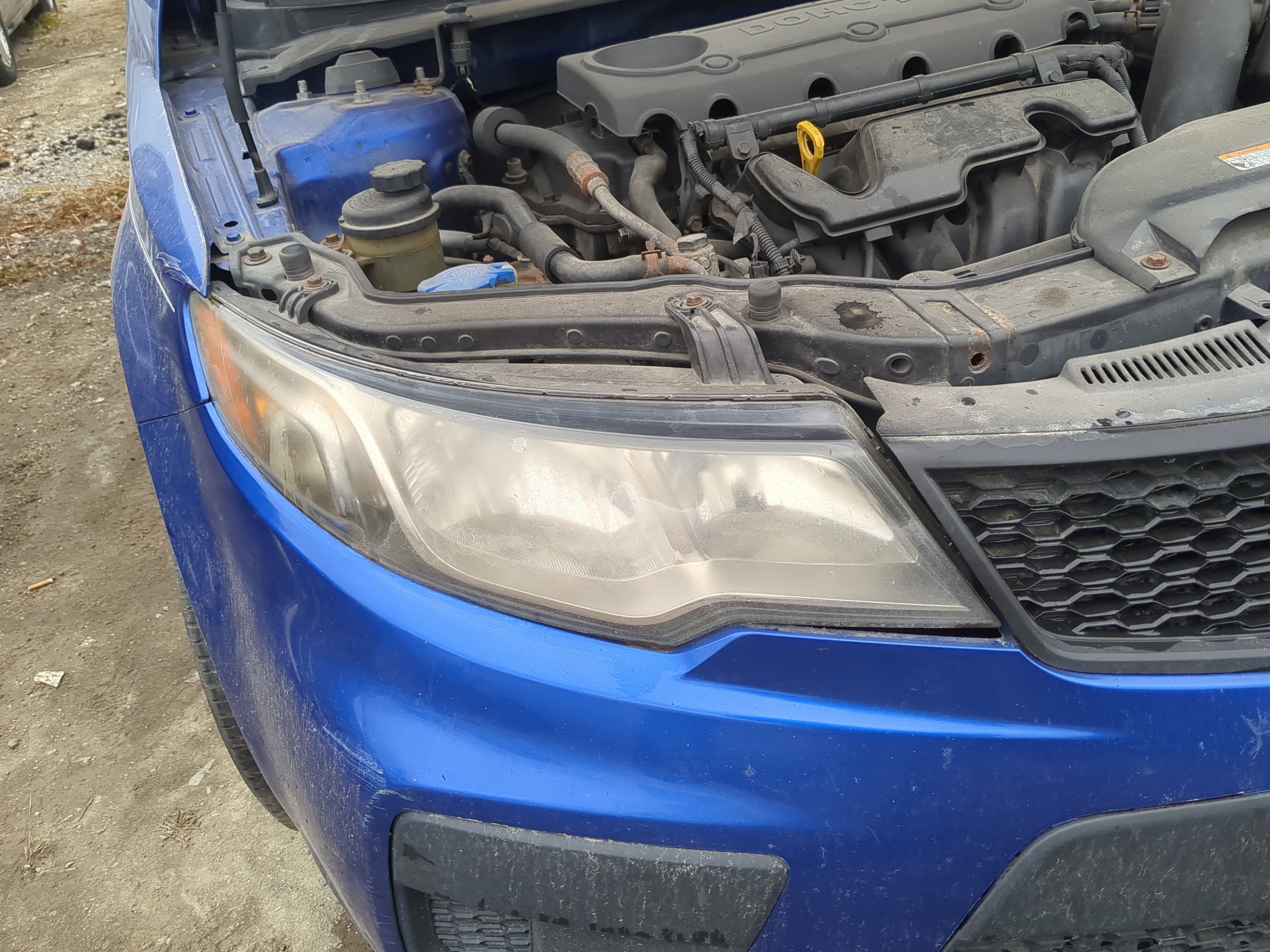 2012-2013 Kia Forte Koup Passenger Right Oem Head Light Headlight Lamp 1200297 - Oemusedautoparts1.com