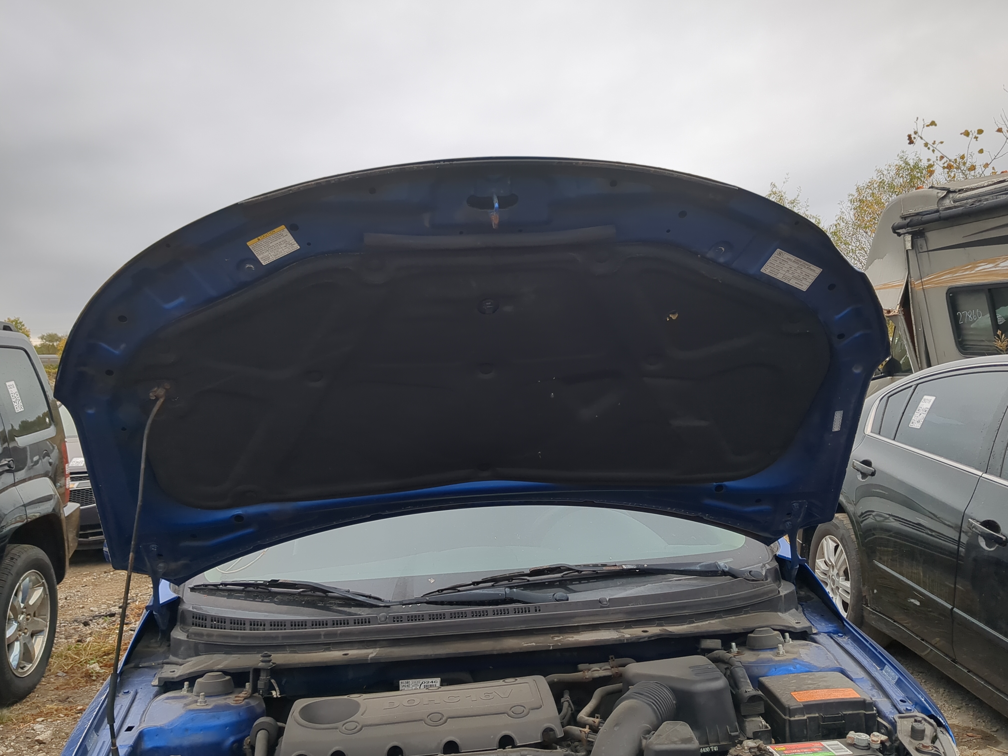 2010-2013 Kia Forte Koup Hood Oem 1200323 - Oemusedautoparts1.com