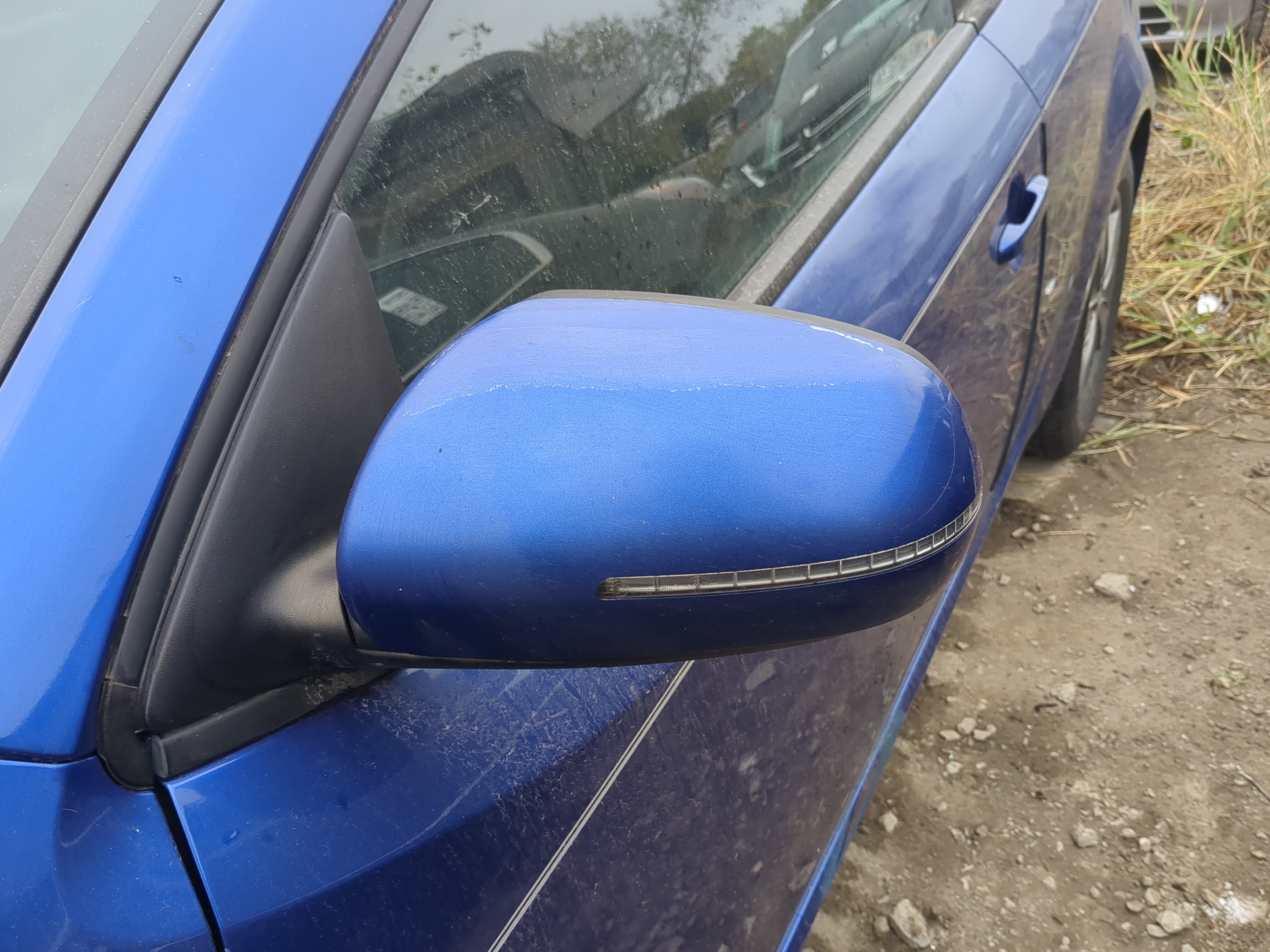 2011-2013 Kia Forte Koup Driver Left Side View Power Door Mirror 1200335 - Oemusedautoparts1.com