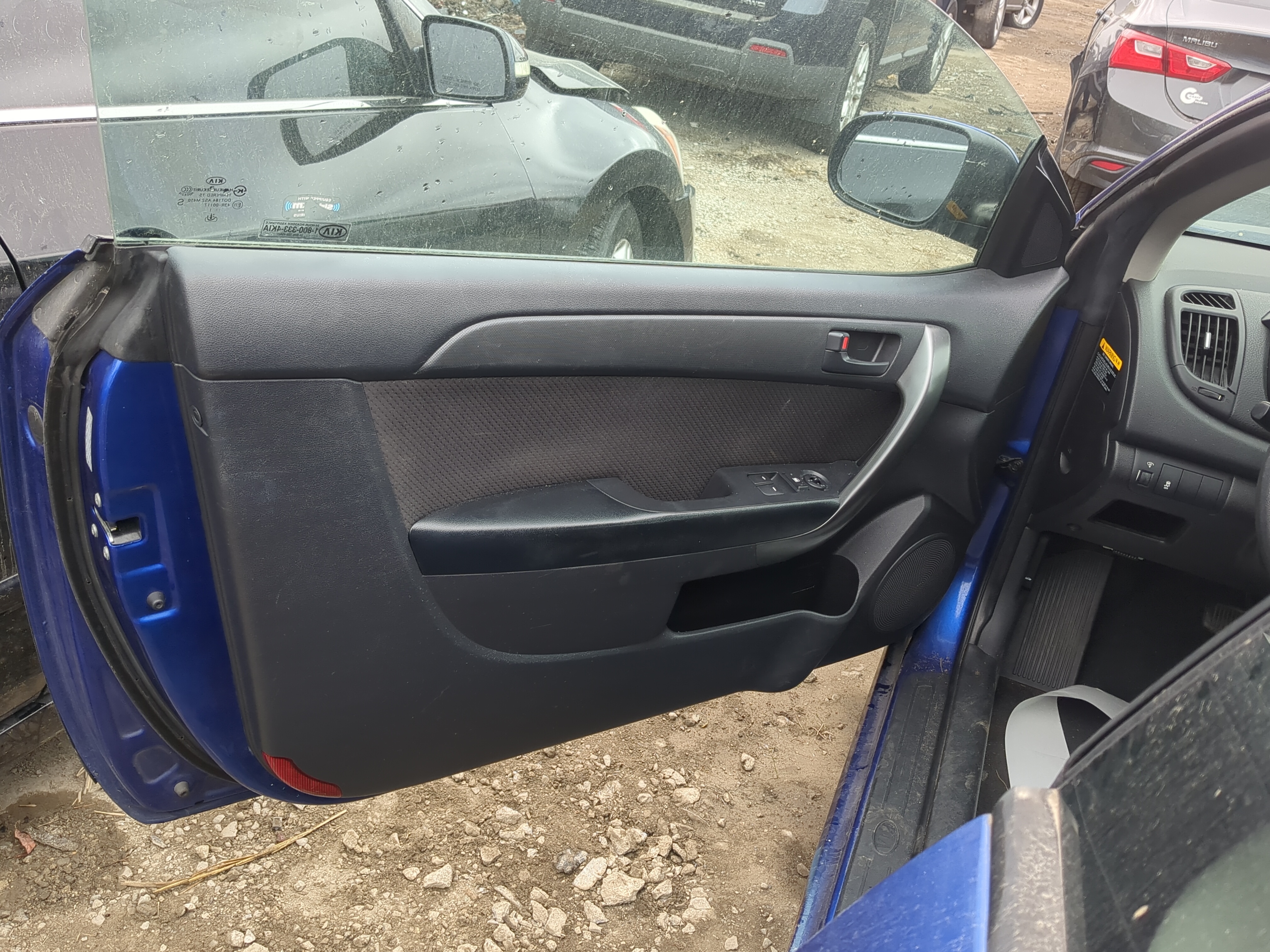 Picture of 2012 Kia Forte Koup Front Left Driver Interior Door Panel Trim 1200369