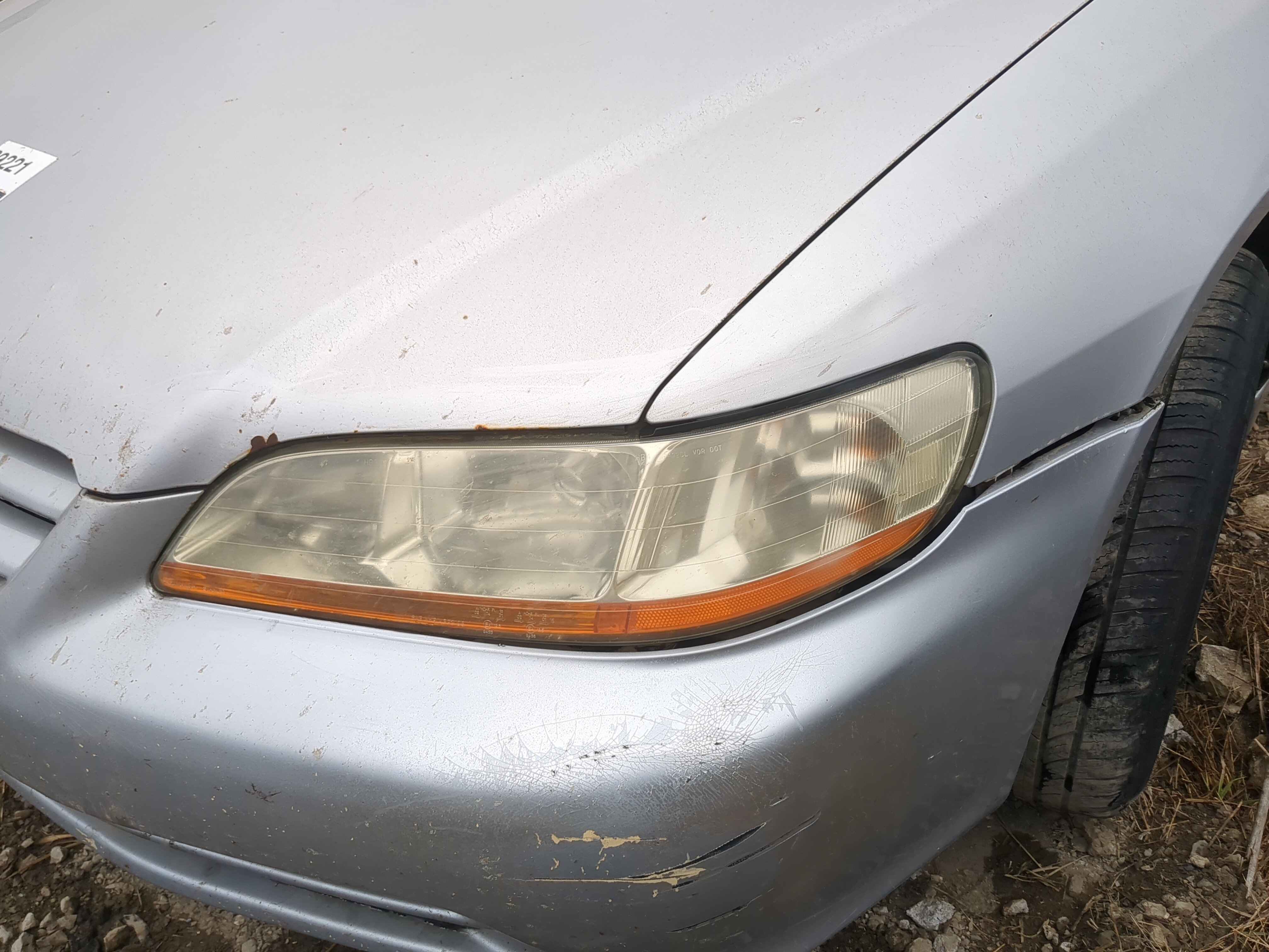 2001-2002 Honda Accord Driver Left Oem Head Light Headlight Lamp 1200409 - Oemusedautoparts1.com