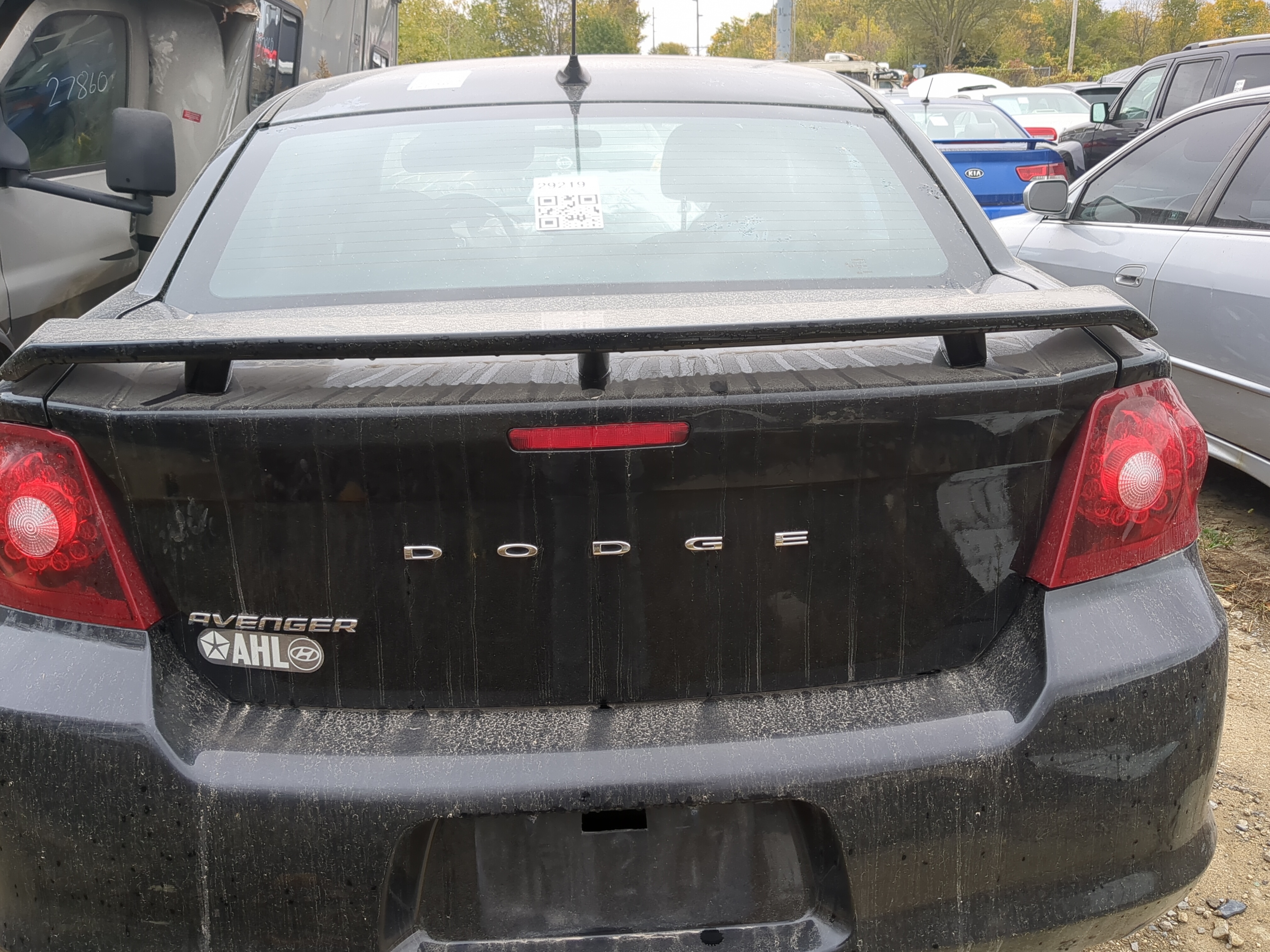 2008-2014 Dodge Avenger Trunk/decklid/hatch/tailgate Oem 1200615 - Oemusedautoparts1.com