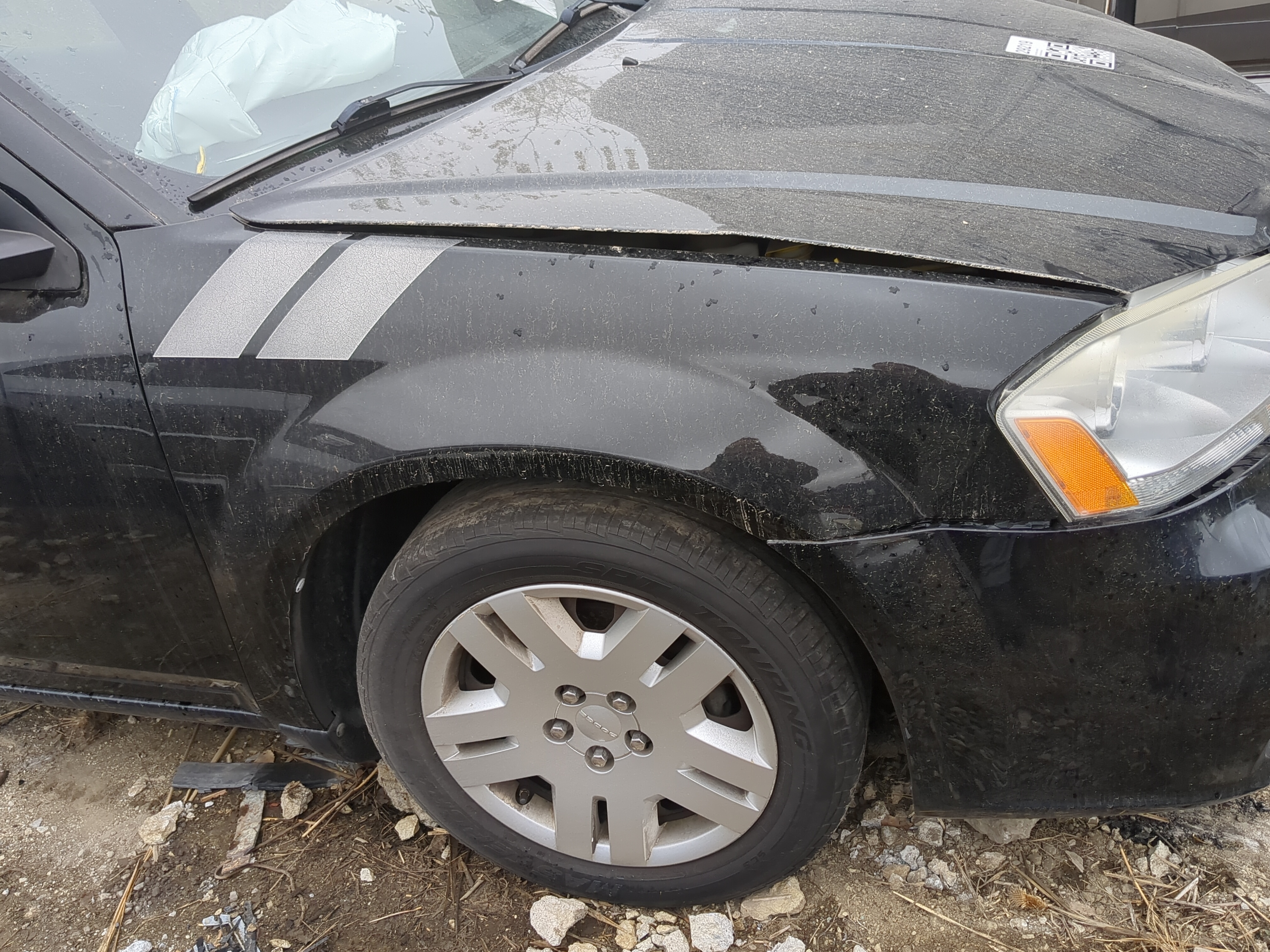 2011-2014 Dodge Avenger Passenger Fender 1200695 - Oemusedautoparts1.com