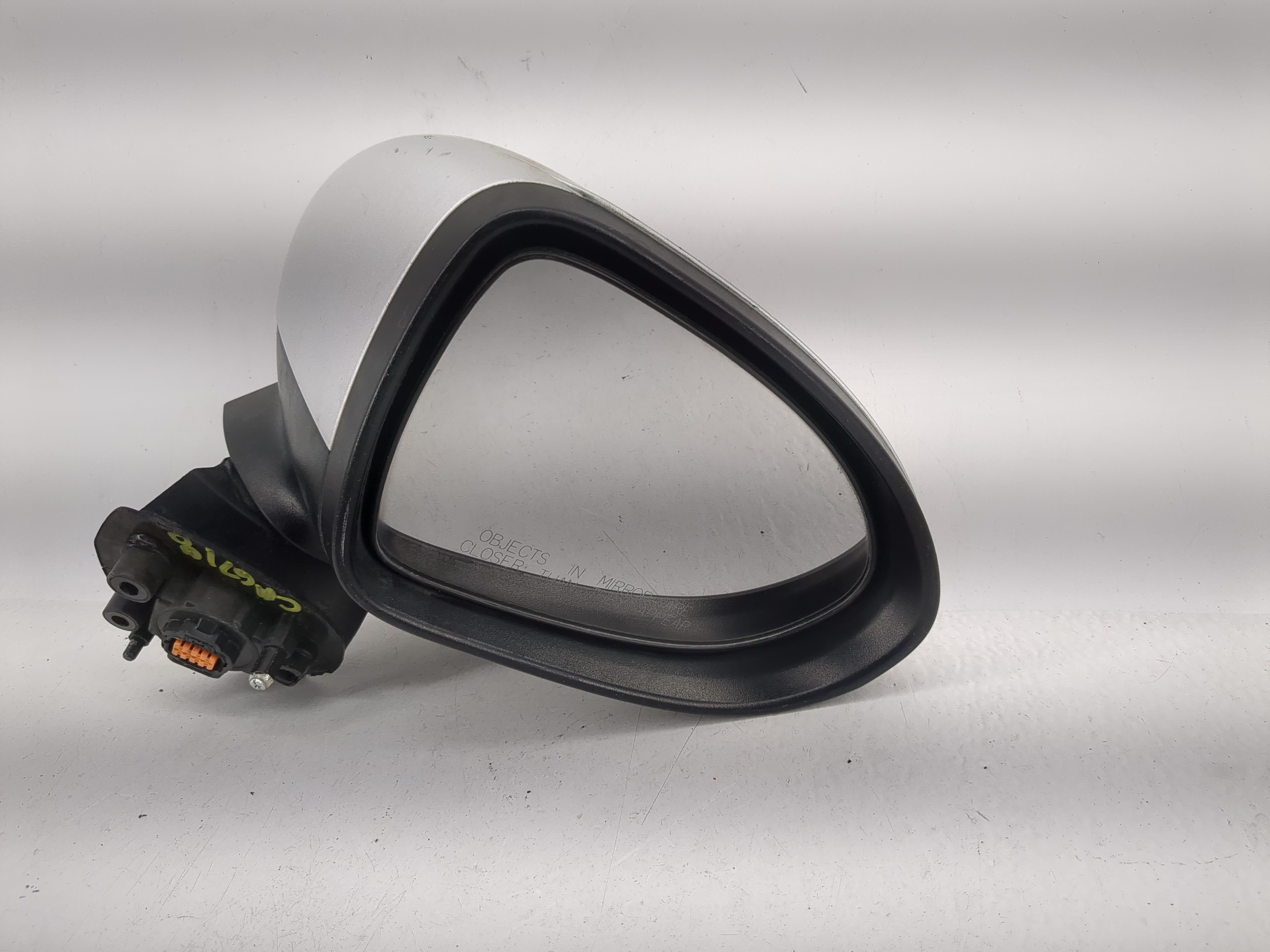 2014-2017 Kia Rio Passenger Right Side View Power Door Mirror Silver 1201032 - Oemusedautoparts1.com