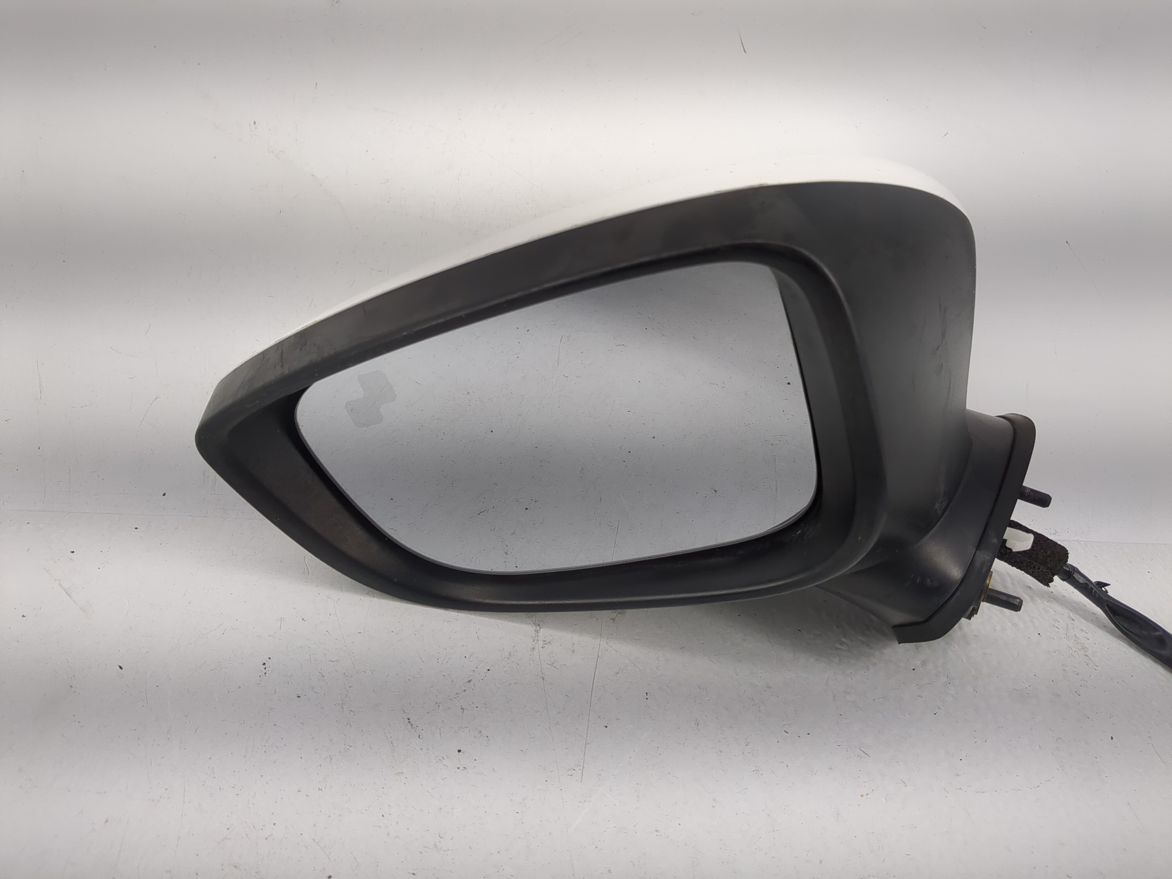 2017-2021 Mazda 6 Driver Left Side View Power Door Mirror White 1201109 - Oemusedautoparts1.com