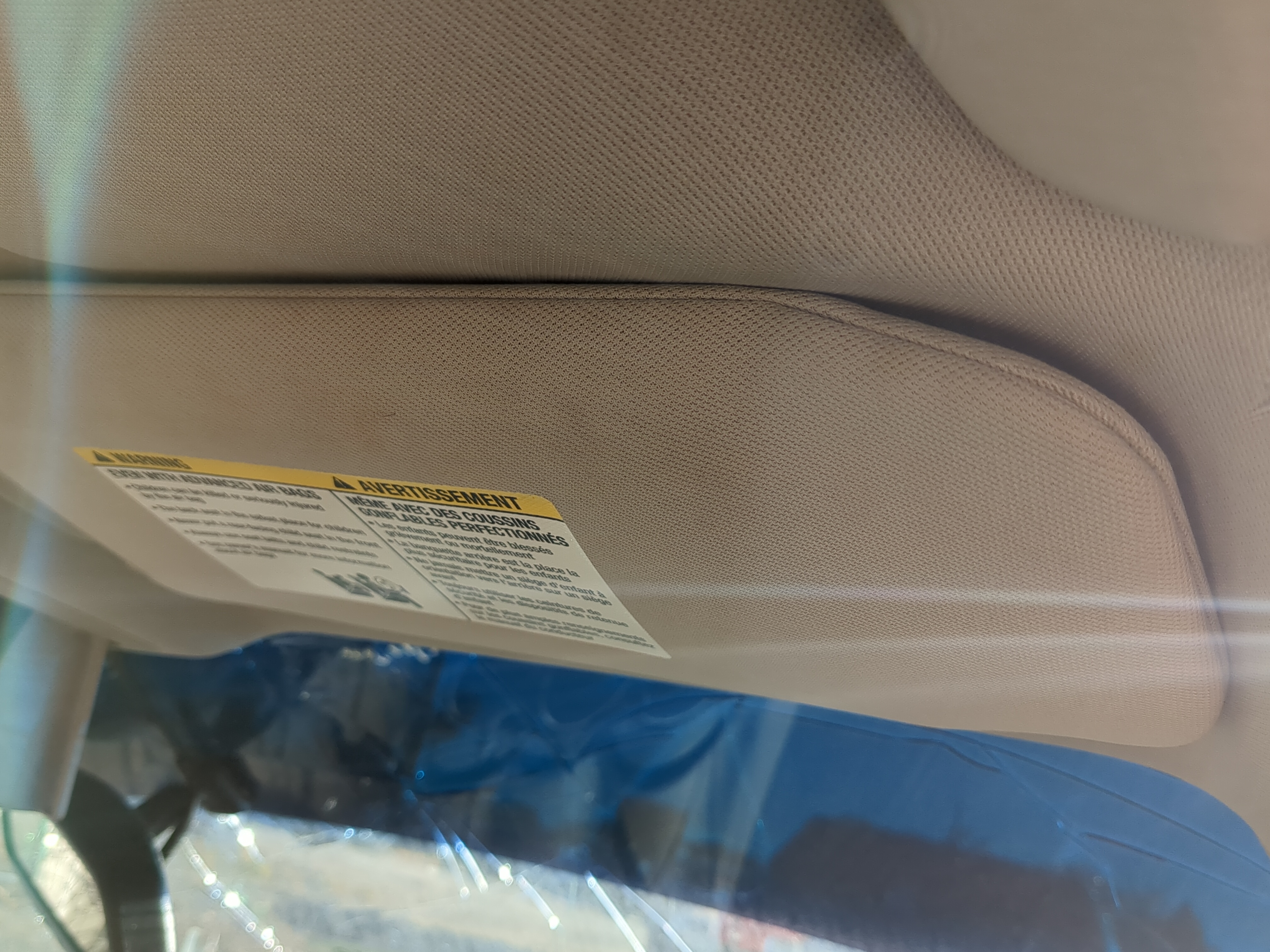 Picture of 2010-2012 Nissan Altima Passenger Sun Visor Mirror Right Sunvisor 1201324