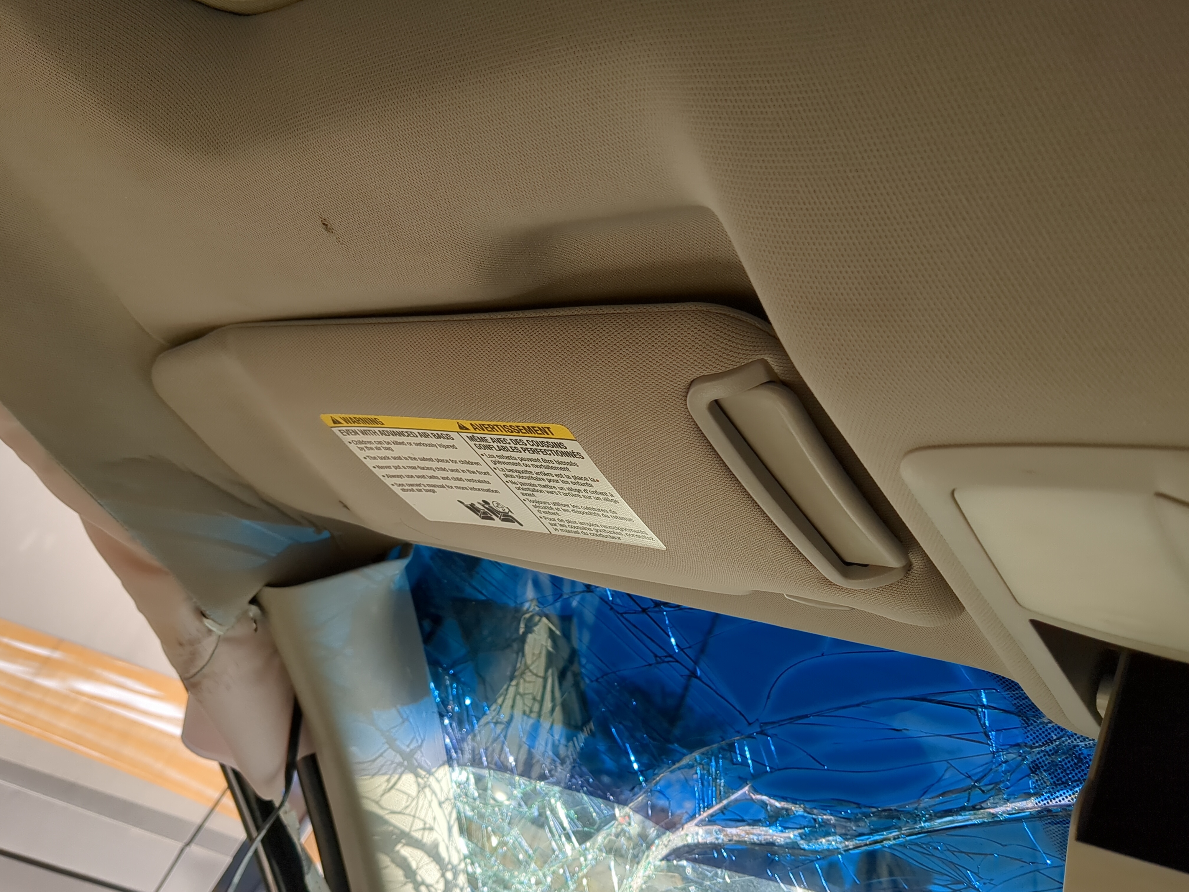 Picture of 2010-2012 Nissan Altima Driver Sun Visor Mirror Left Sunvisor 1201332