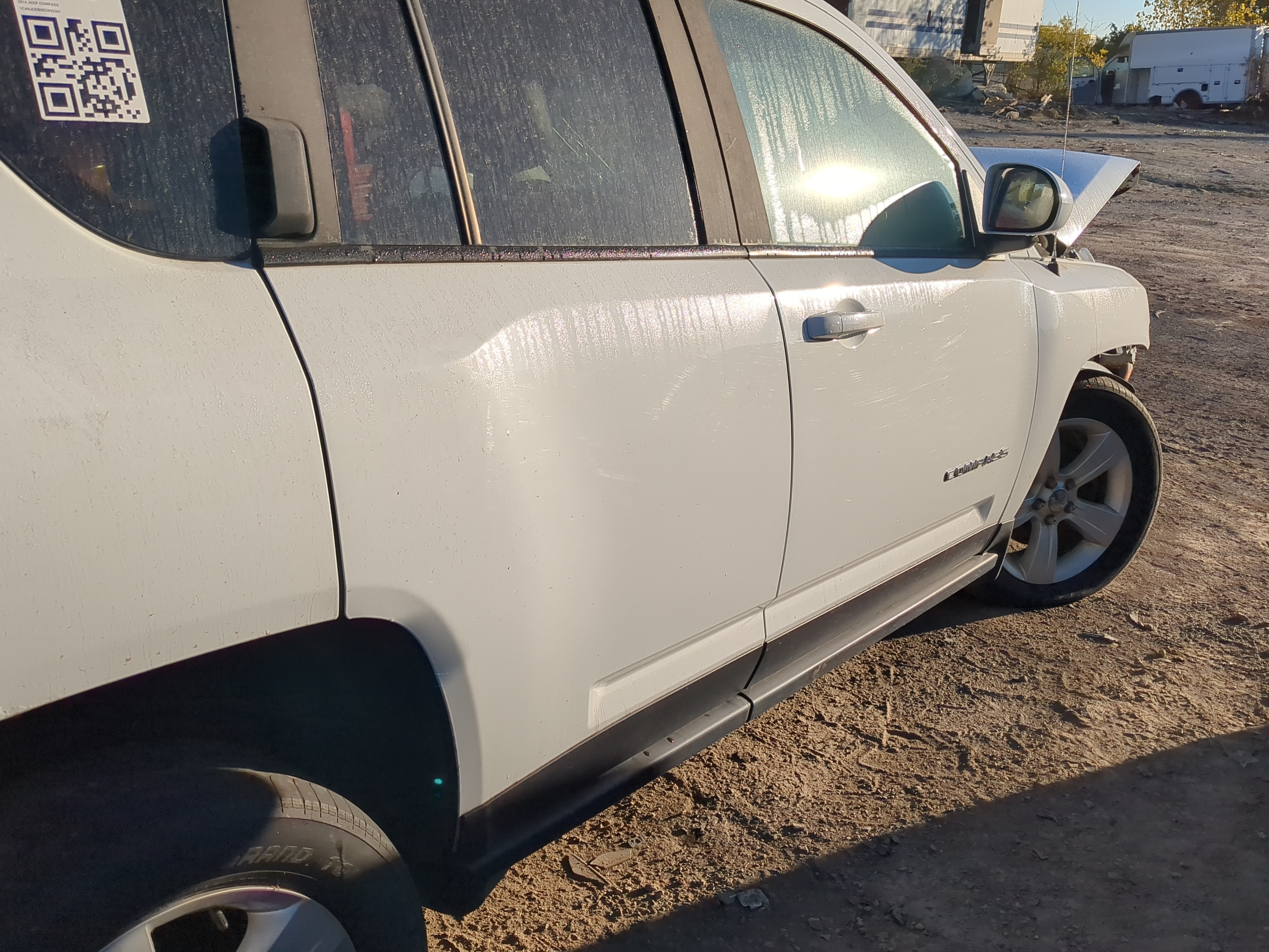 2011-2017 Jeep Compass Passenger Rear Door Oem 1201432 - Oemusedautoparts1.com