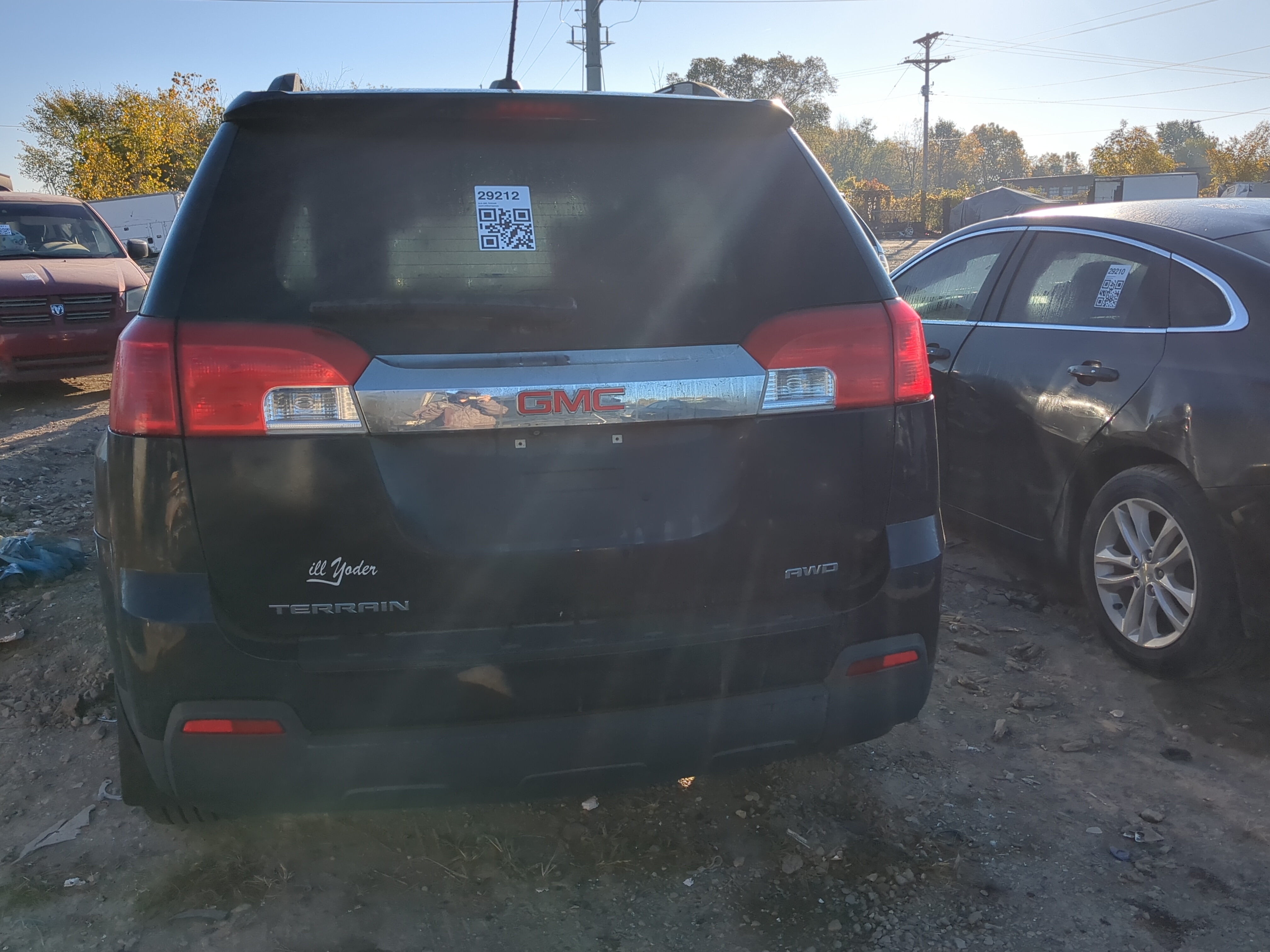 2010-2017 Gmc Terrain Trunk/decklid/hatch/tailgate Oem 1201720 - Oemusedautoparts1.com