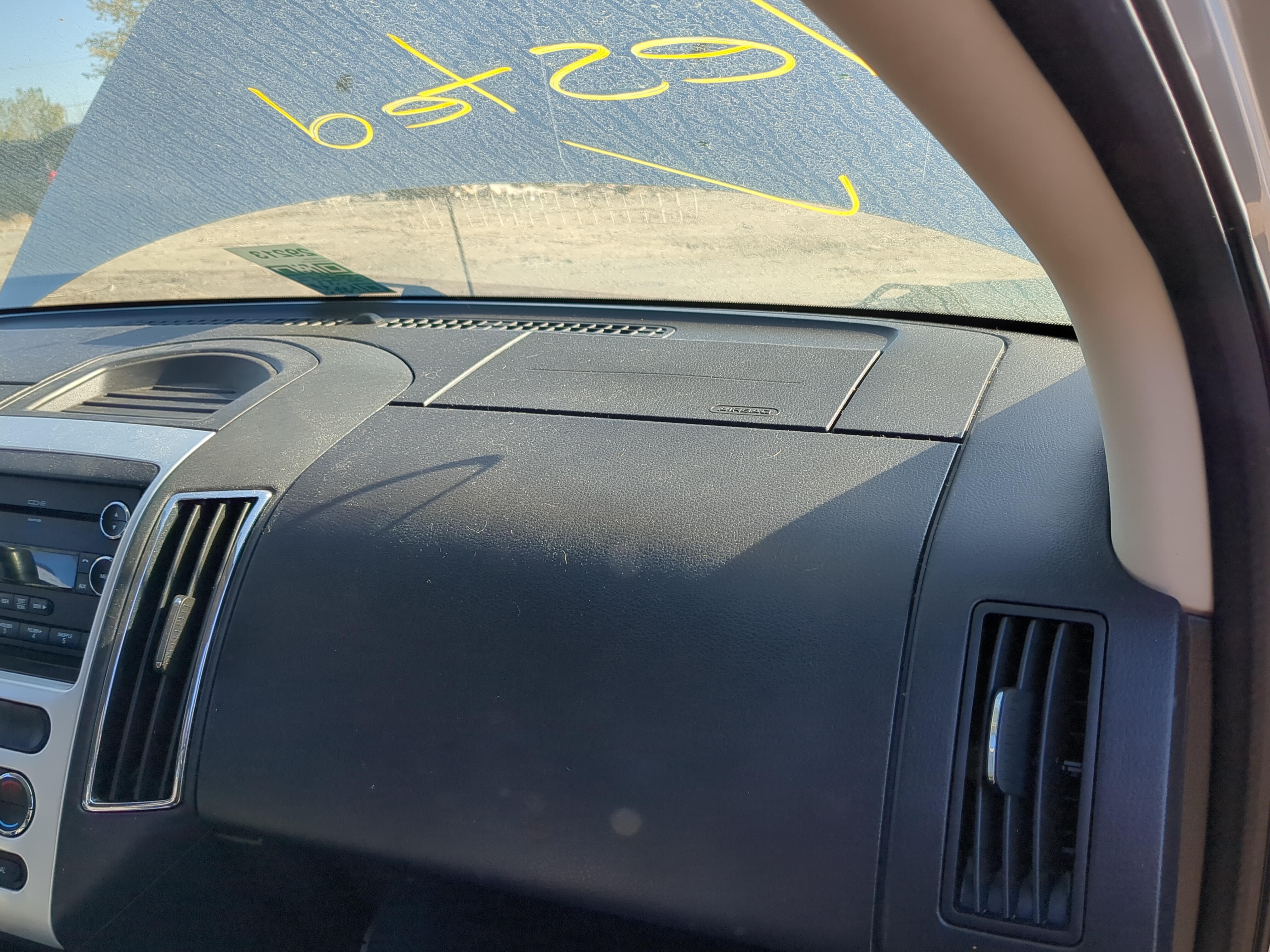 2007-2010 Ford Edge Air Bag Passenger Right Dashboard Oem 1201761 - Oemusedautoparts1.com