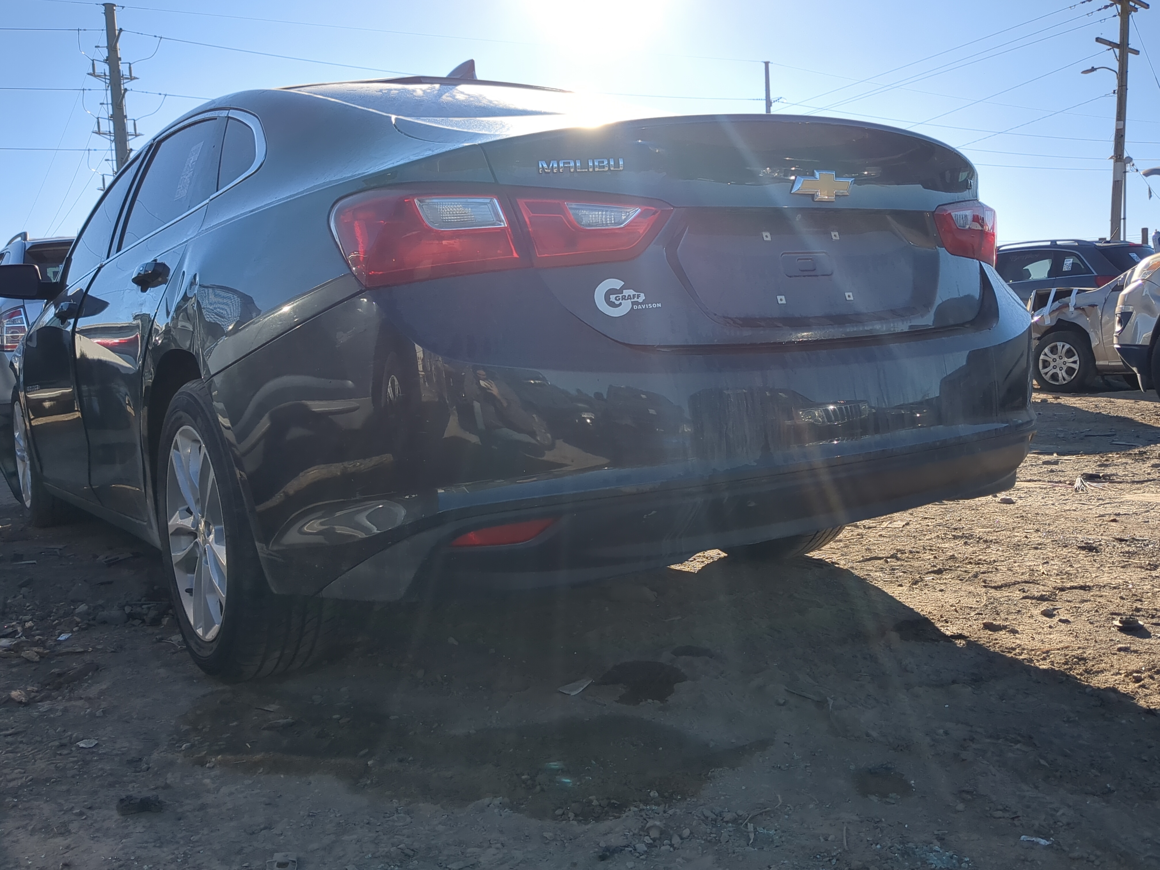 2016-2018 Chevrolet Malibu Rear Bumper Assembly Oem 1201952 - Oemusedautoparts1.com