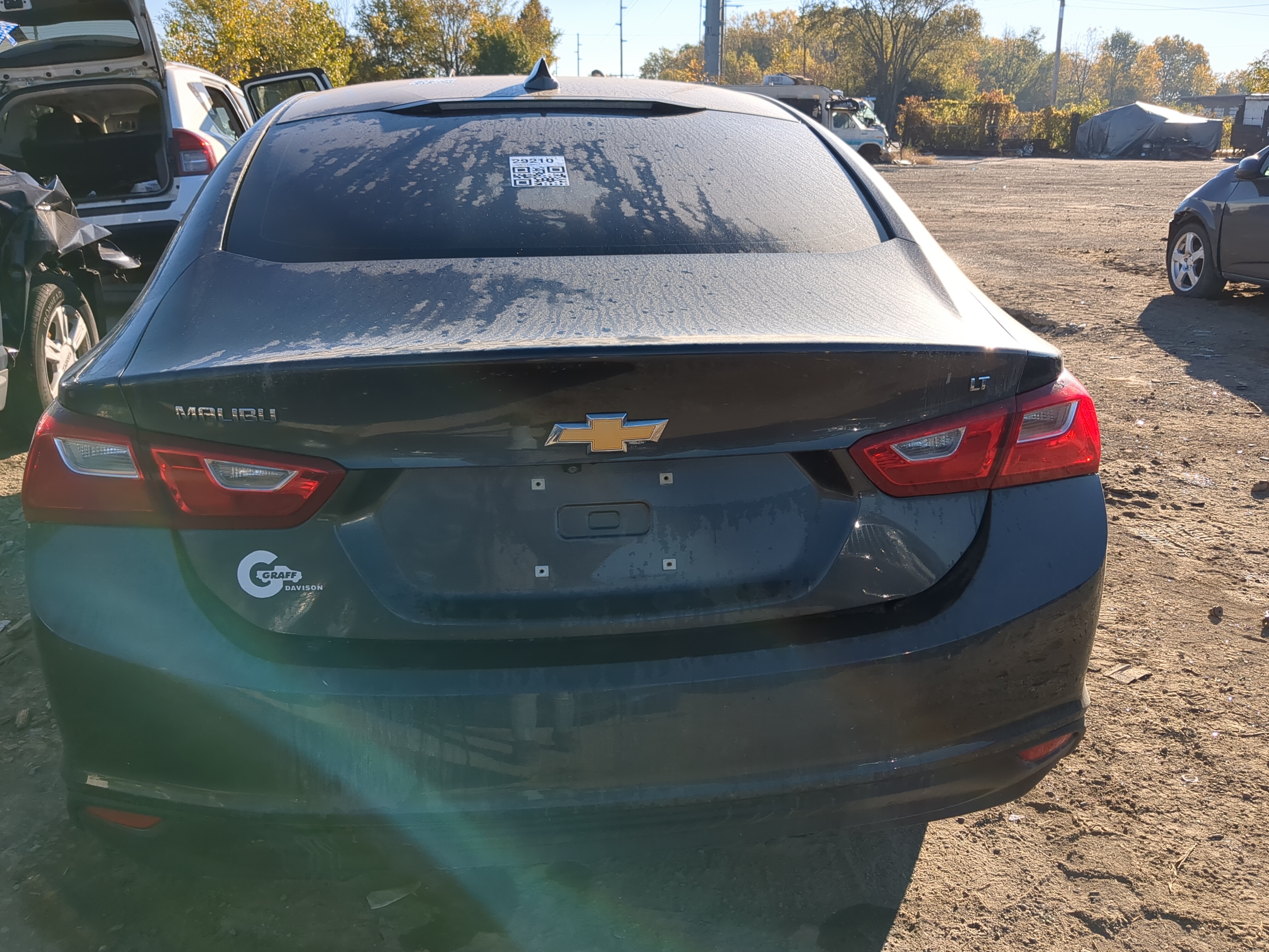 2016-2021 Chevrolet Malibu Trunk/decklid/hatch/tailgate Oem 1202070 - Oemusedautoparts1.com