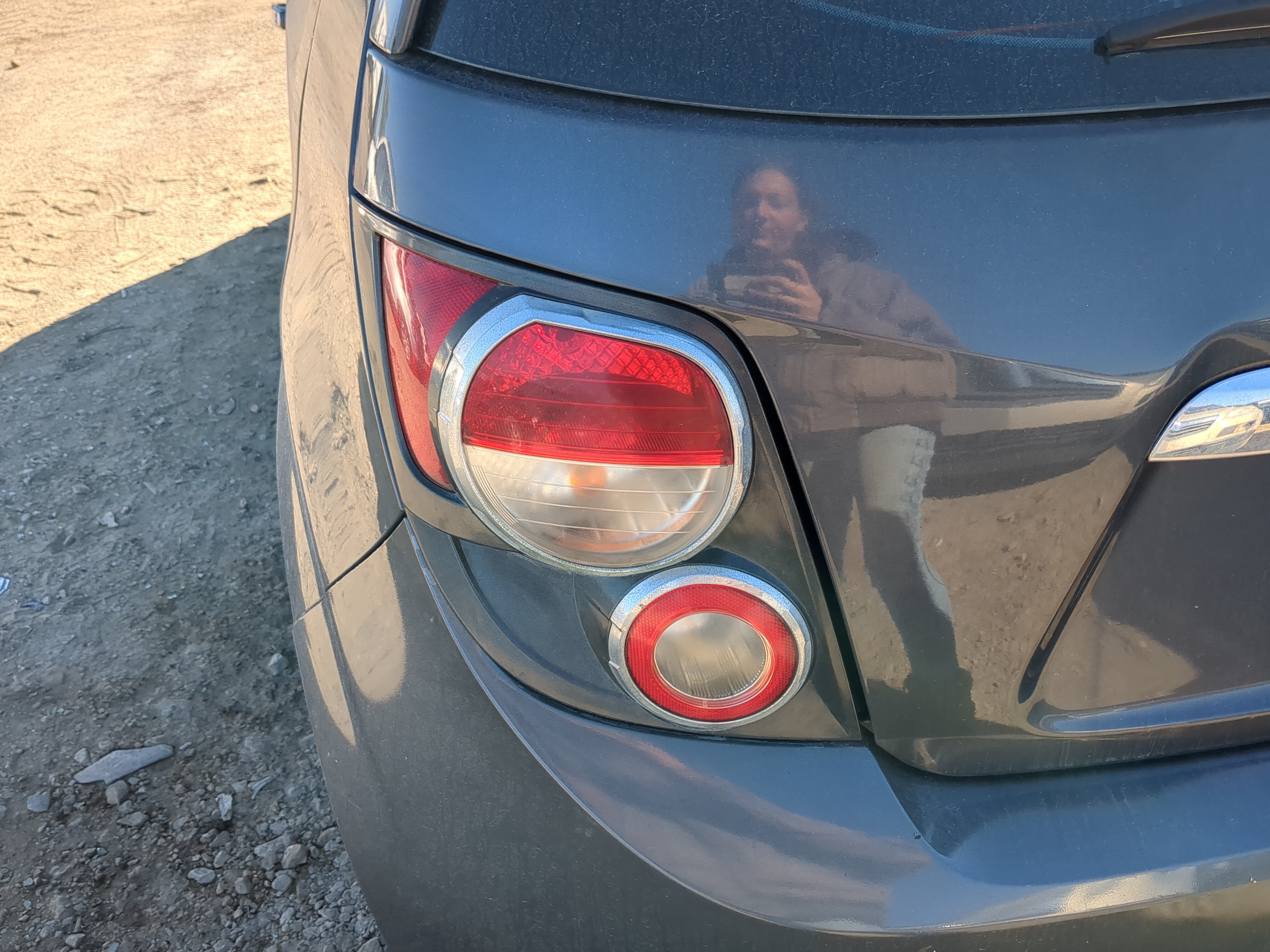 Picture of 2012-2016 Chevrolet Sonic Driver Left Side Tail Light Taillight Oem 1202154
