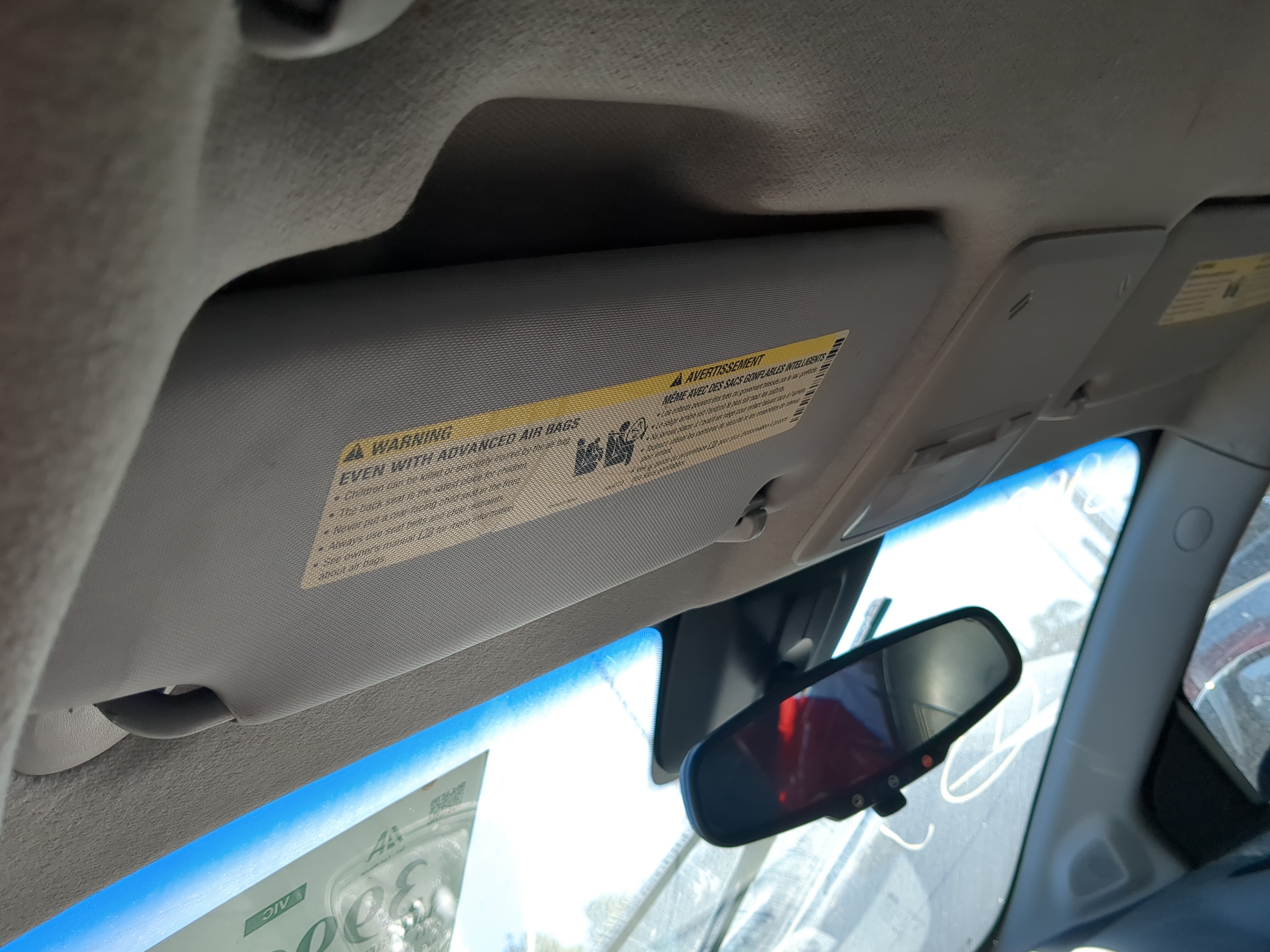 Picture of 2012-2019 Chevrolet Sonic Driver Sun Visor Mirror Left Sunvisor 1202156