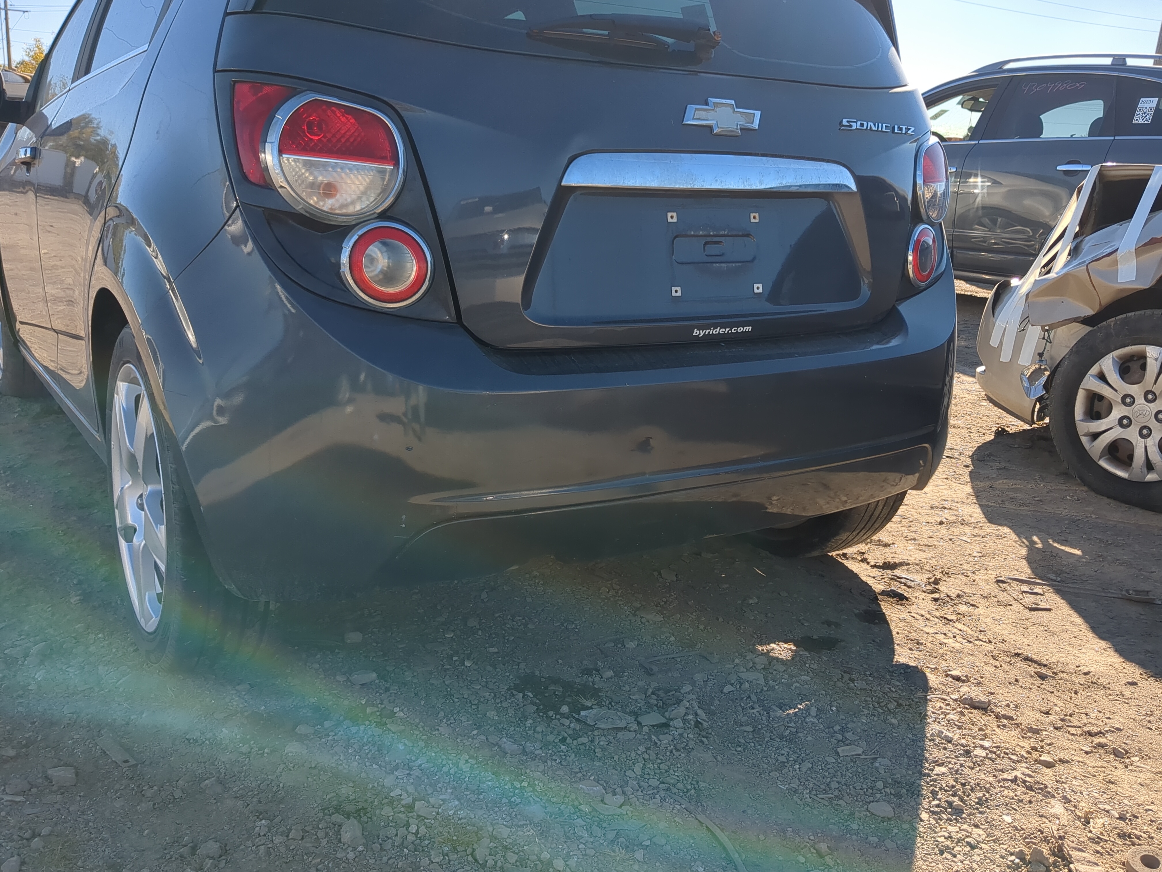 2012-2016 Chevrolet Sonic Rear Bumper Assembly Oem 1202164 - Oemusedautoparts1.com