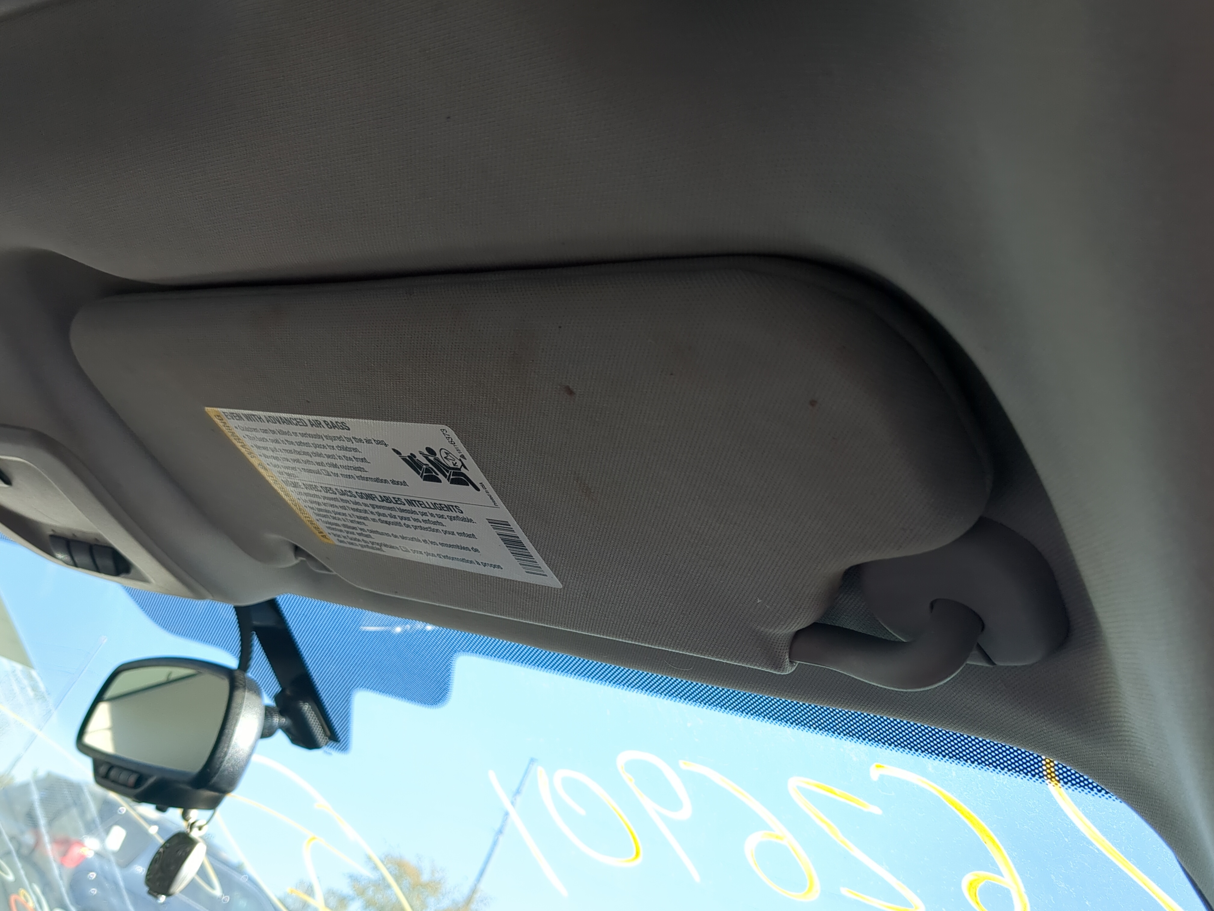 Picture of 2006-2016 Chevrolet Impala Passenger Sun Visor Mirror Right Sunvisor 1202504