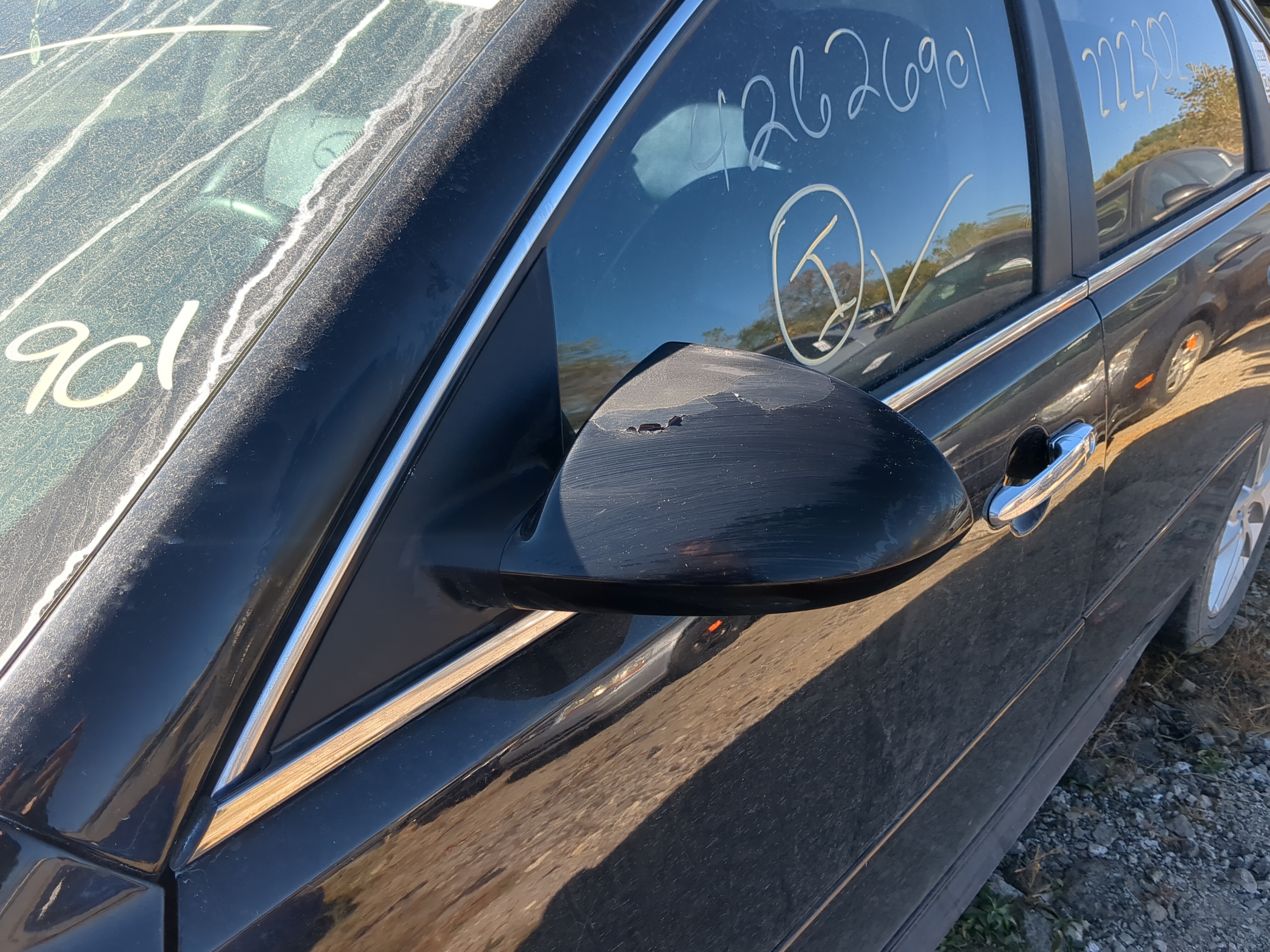 2006-2016 Chevrolet Impala Driver Left Side View Power Door Mirror 1202523 - Oemusedautoparts1.com