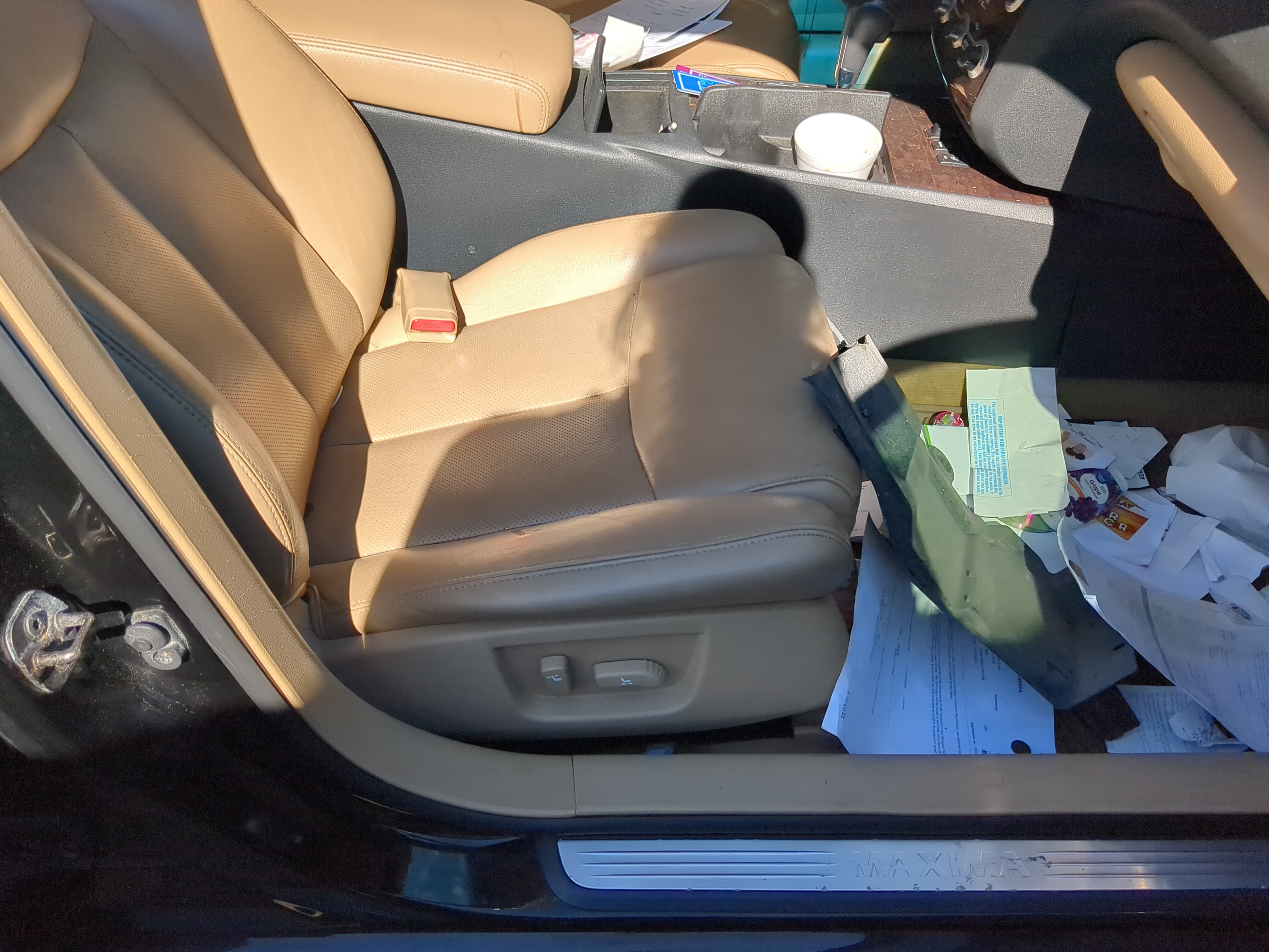 Picture of 2009-2010 Nissan Maxima Passenger Front Seat Oem 1202652