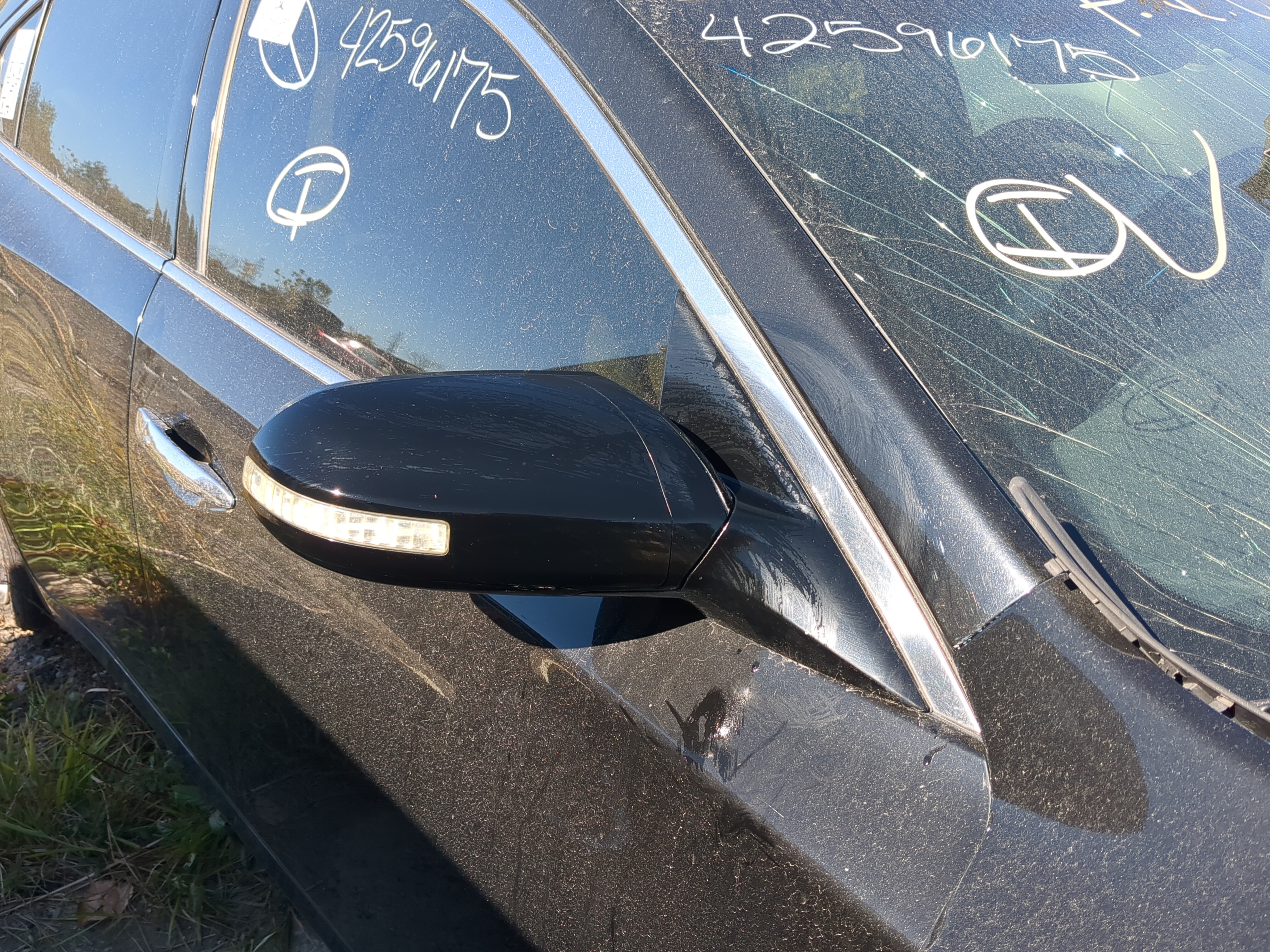 2009-2014 Nissan Maxima Passenger Right Side View Power Door Mirror 1202702 - Oemusedautoparts1.com