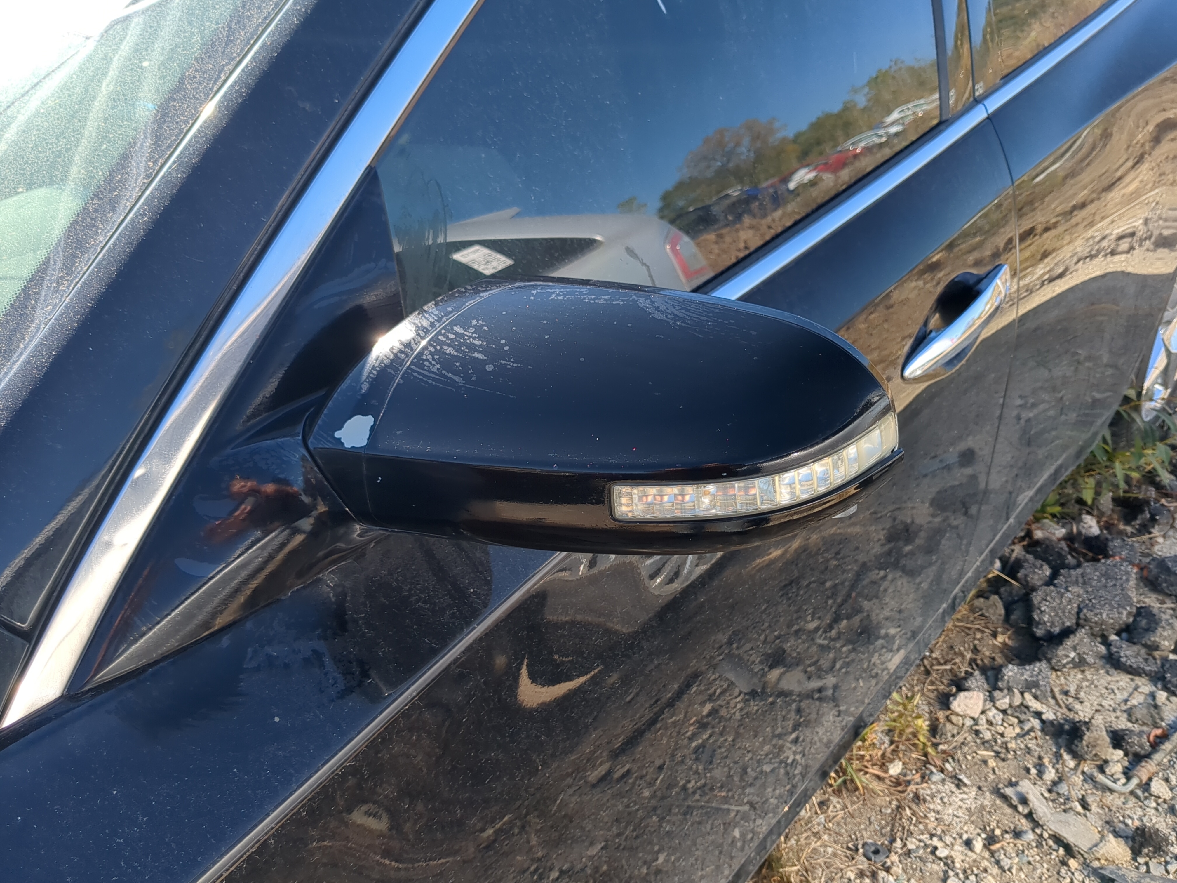2009-2014 Nissan Maxima Driver Left Side View Power Door Mirror 1202703 - Oemusedautoparts1.com