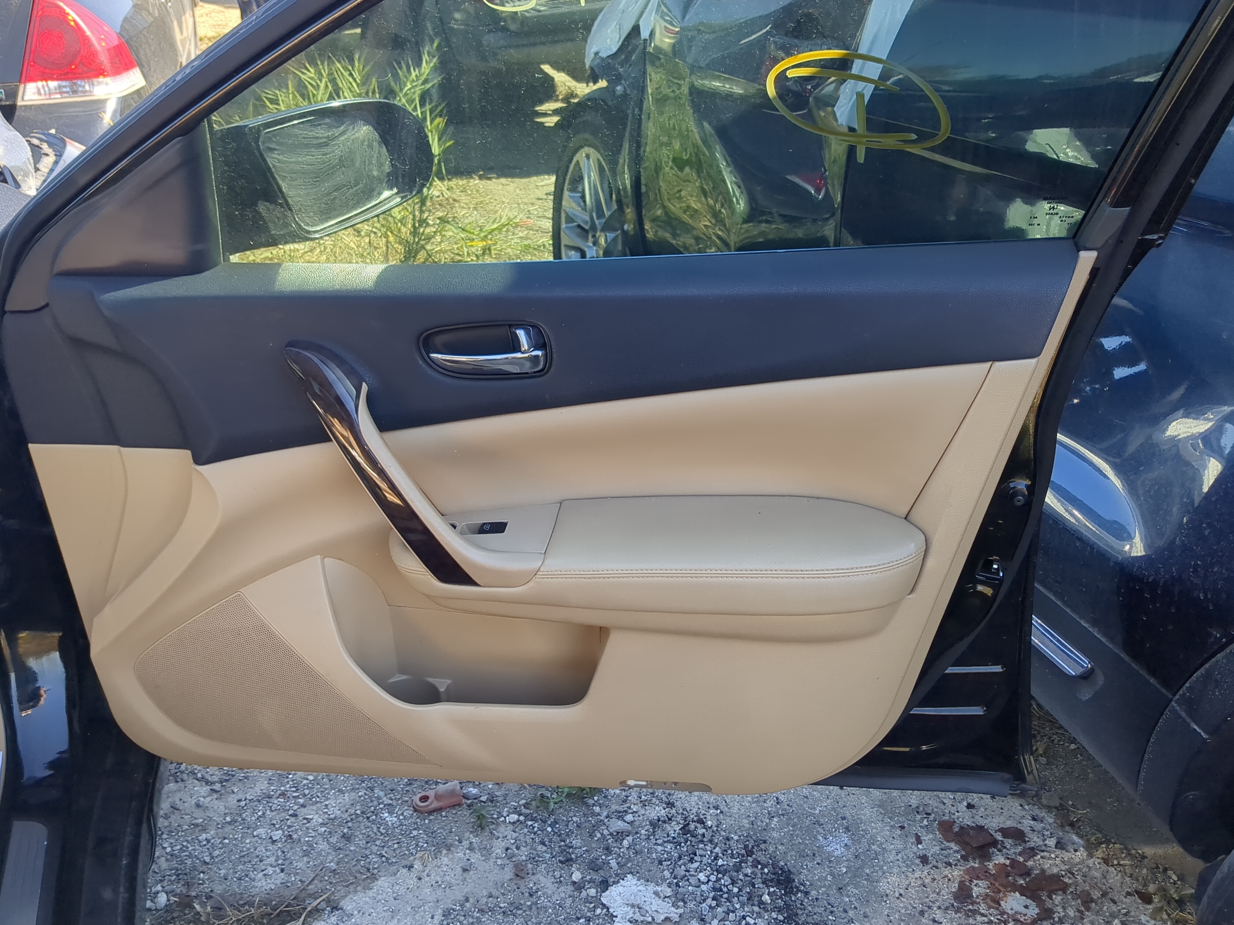 Picture of 2010 Nissan Maxima Front Right Passenger Interior Door Panel Trim 1202732