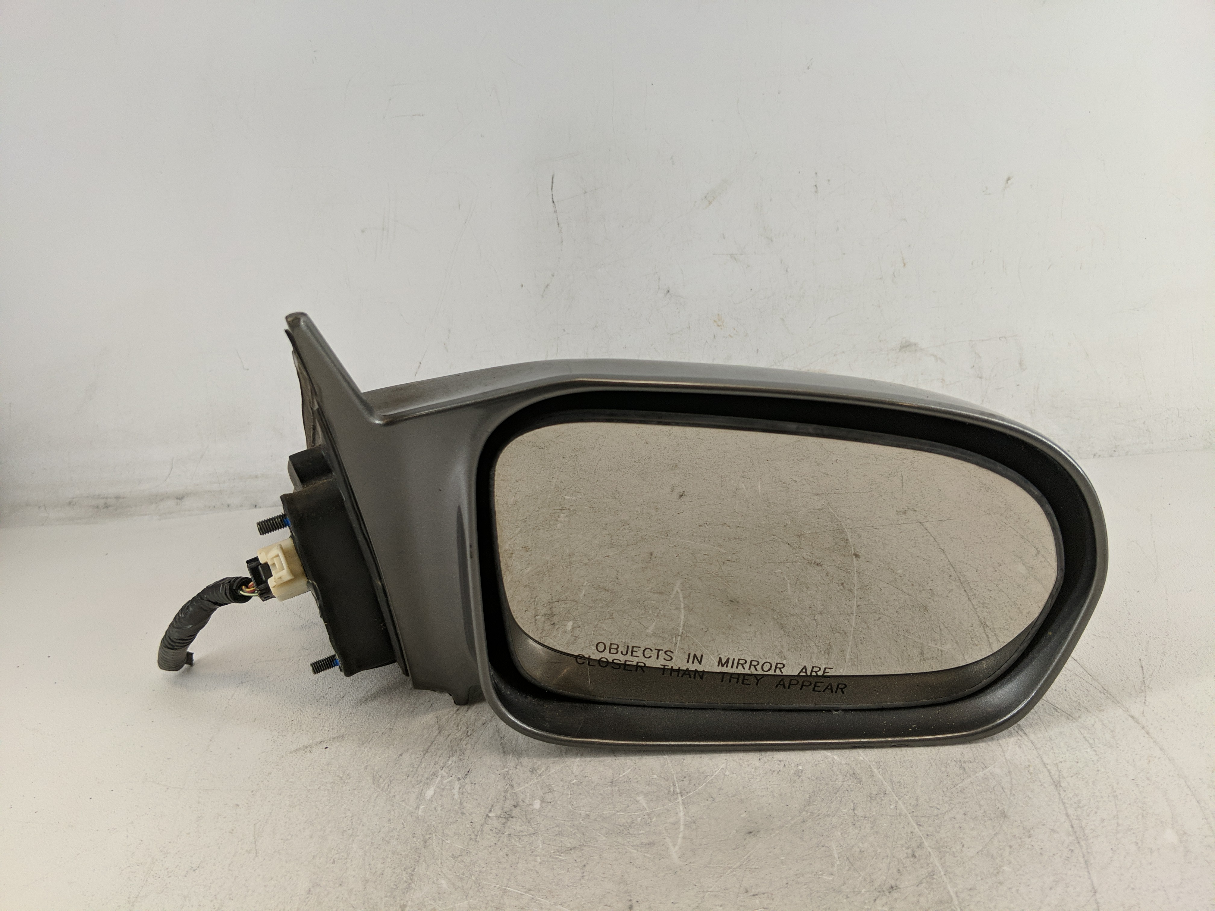 2001-2005 Honda Civic Passenger Right Side View Power Door Mirror Gray 1202905 - Oemusedautoparts1.com