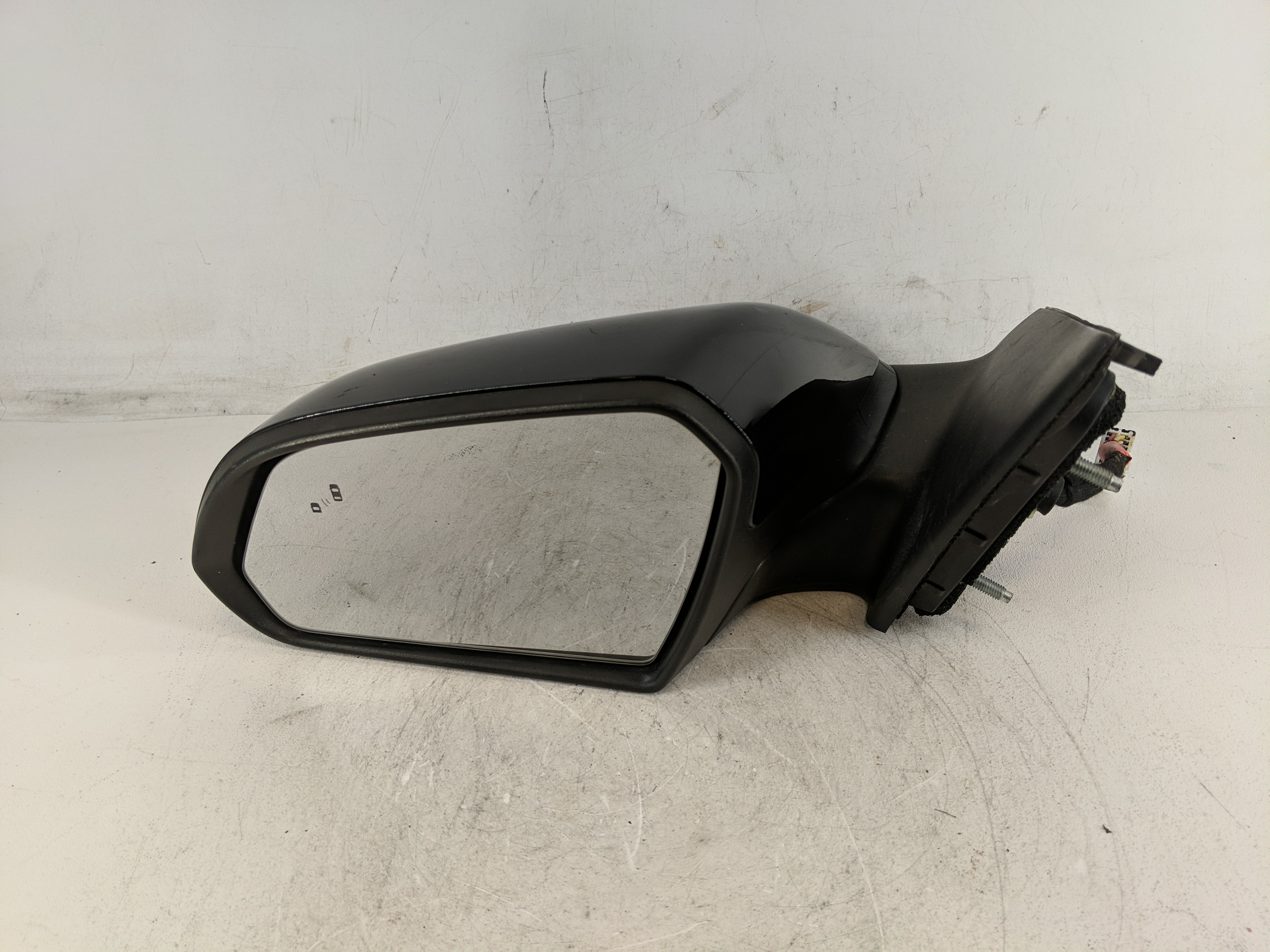 2018-2019 Hyundai Sonata Driver Left Side View Power Door Mirror Black 1202920 - Oemusedautoparts1.com